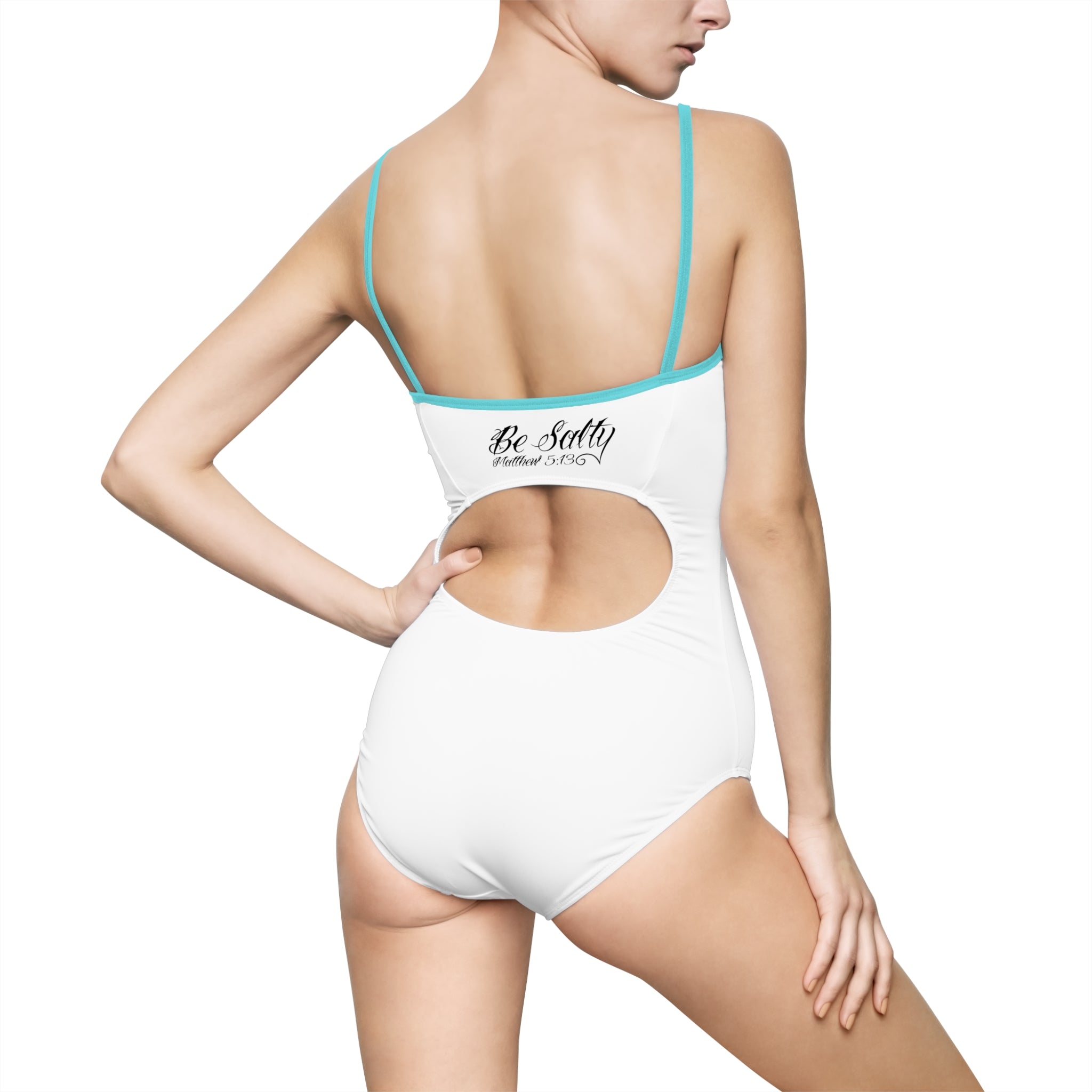 Bible Scripture Women's One-piece Swimsuit