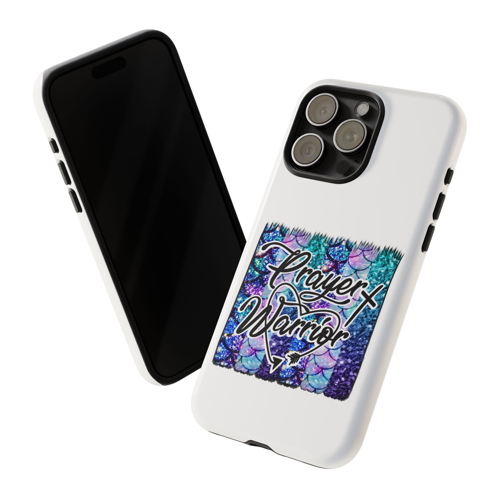 Prayer Warrior Phone Case — Faith-Inspired Tough Protective Cover