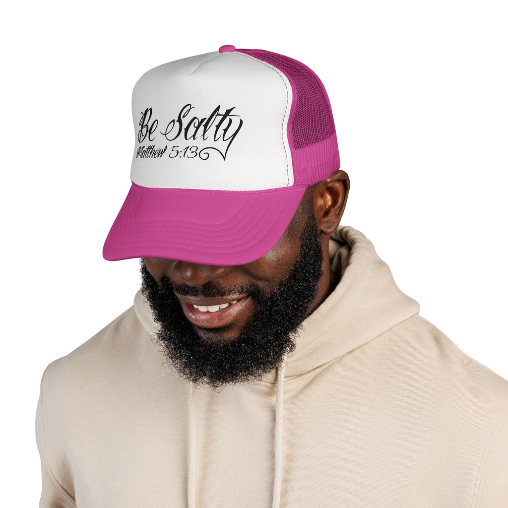 Trucker Cap — "Be Salty" Matthew 5:13 Beach Christian Hat