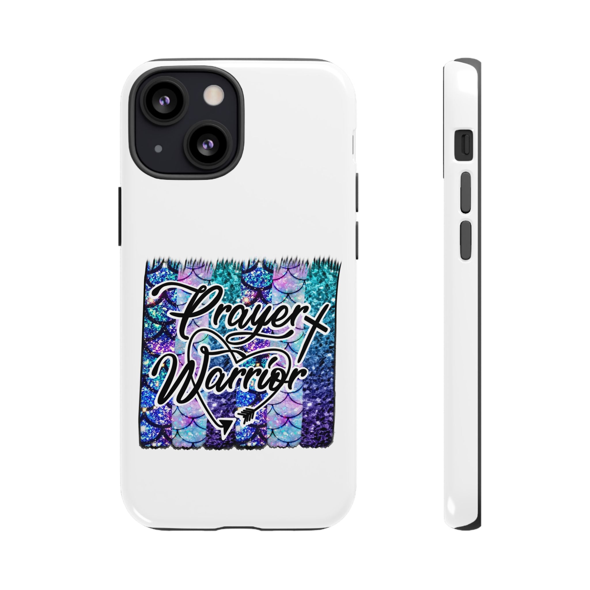 Prayer Warrior Phone Case — Faith-Inspired Tough Protective Cover