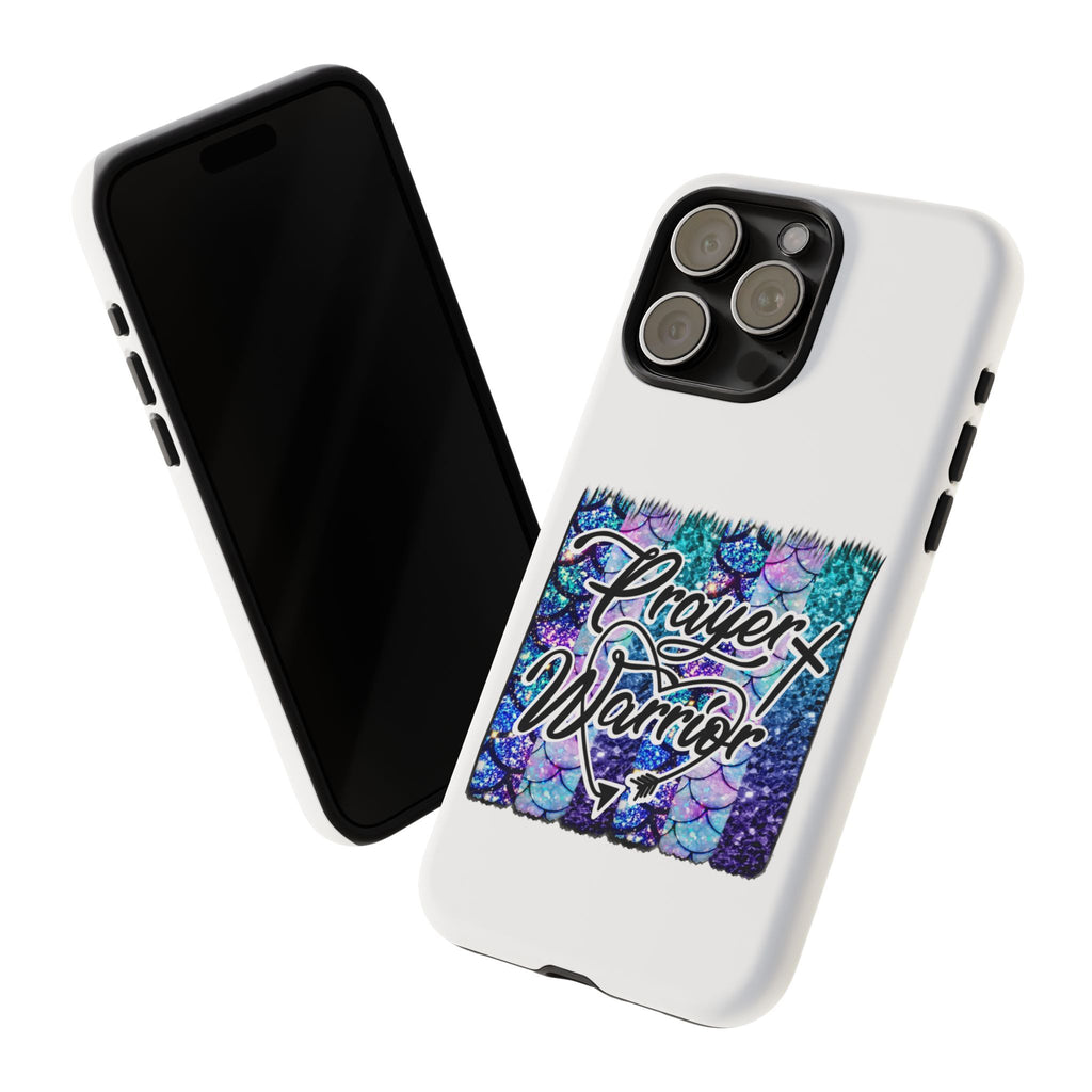 Prayer Warrior Phone Case — Faith-Inspired Tough Protective Cover
