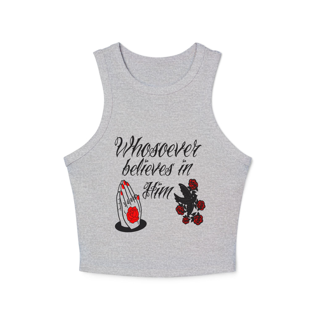 Women's Micro Rib Racer Tank Top
