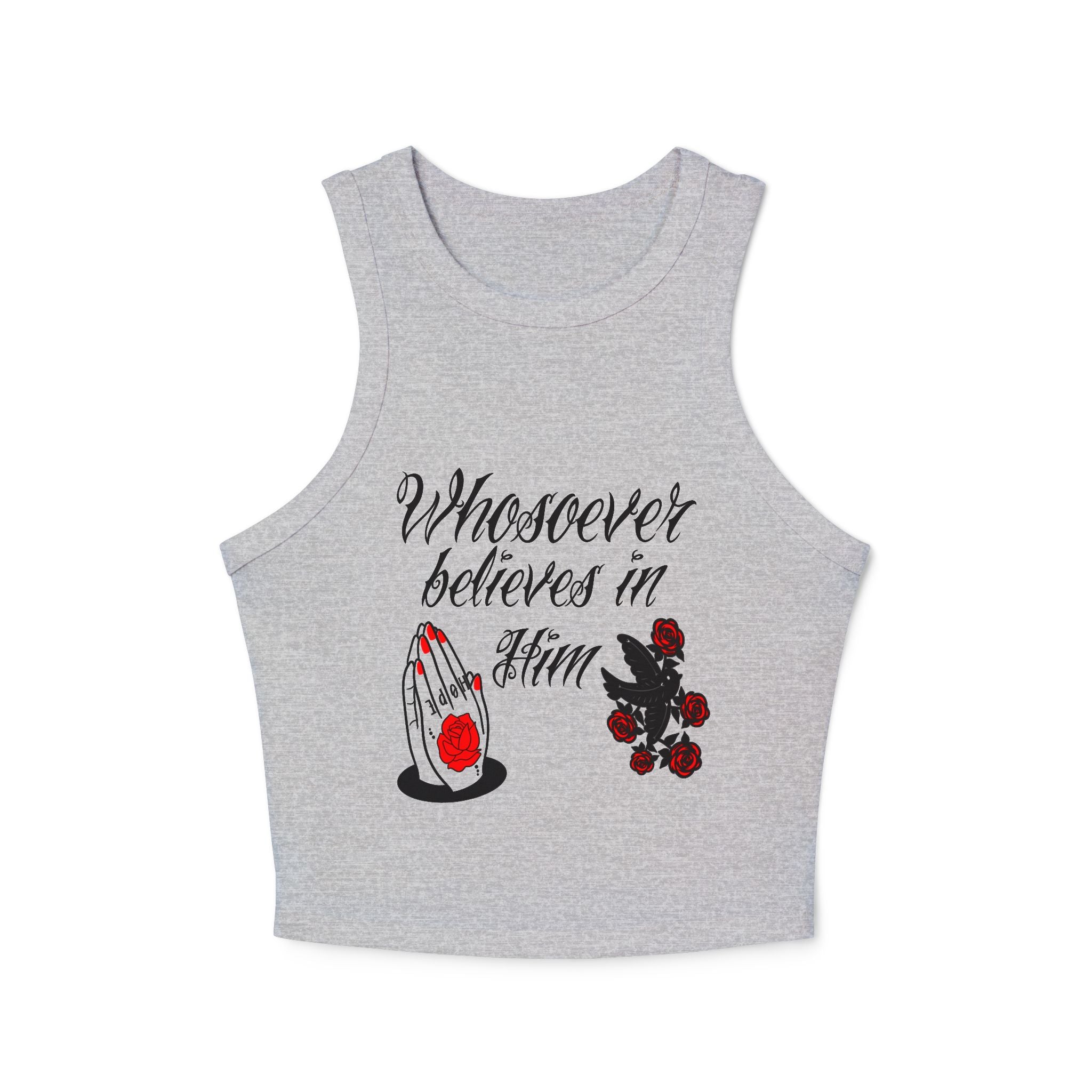 Women's Micro Rib Racer Tank Top