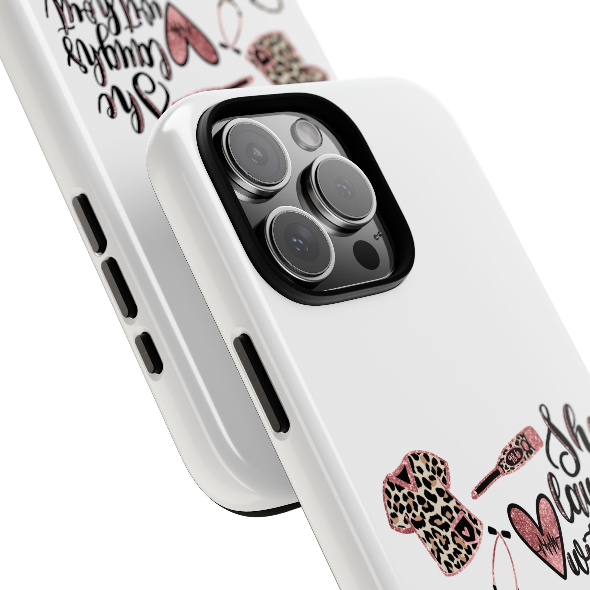 'She Laughs Without Fear' Proverbs 31 Scripture Nurse Tough Phone Case