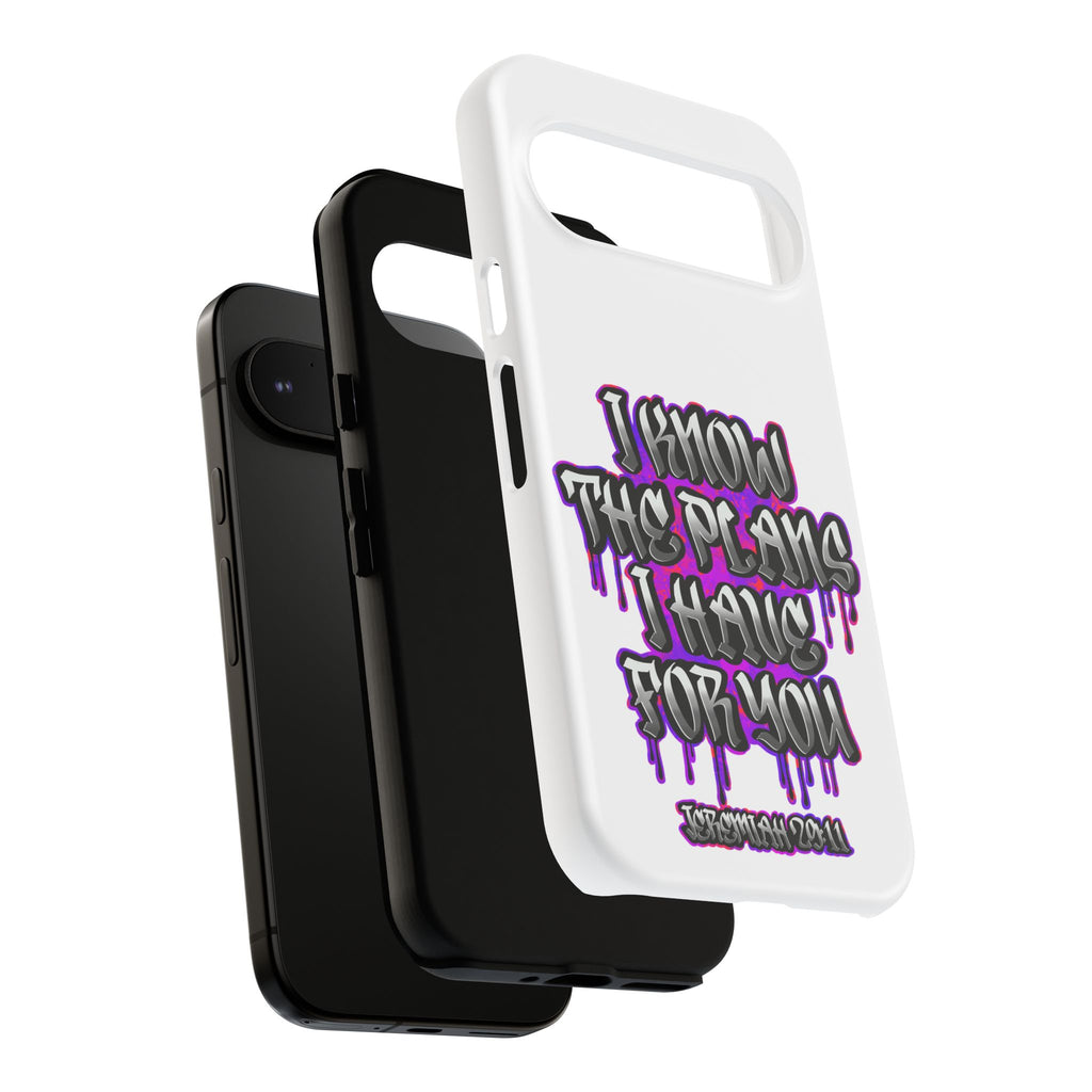 Jeremiah 29:11 Phone Case — "I Know The Plans I Have For You" Christian Bible Verse Protective Case