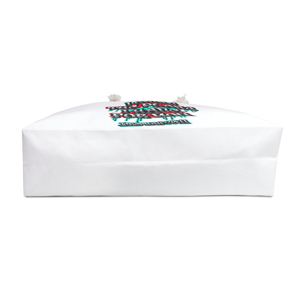 Weekender Bag - 'I Know The Plans I Have For You' Graffiti Tote | Inspirational Travel Holdall