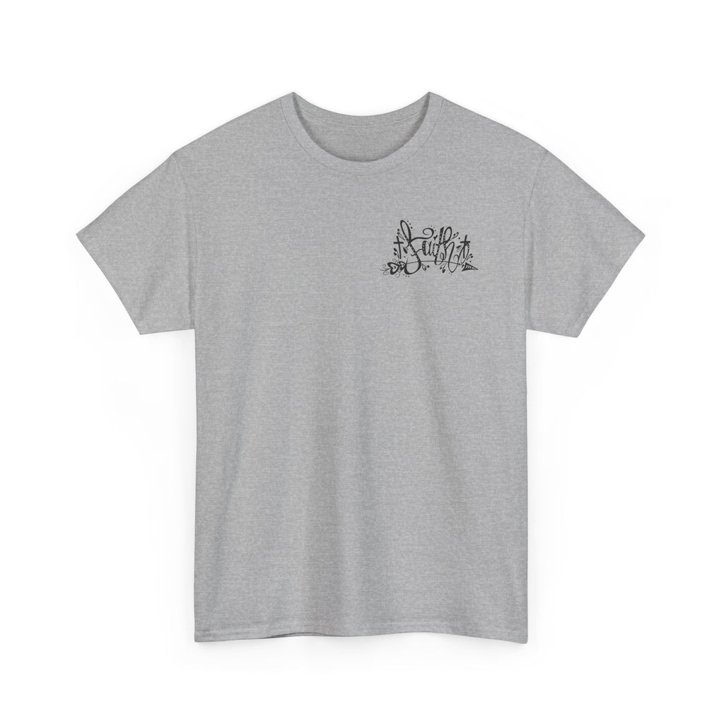 Faith Script Tee — Inspirational Christian Graphic T-Shirt