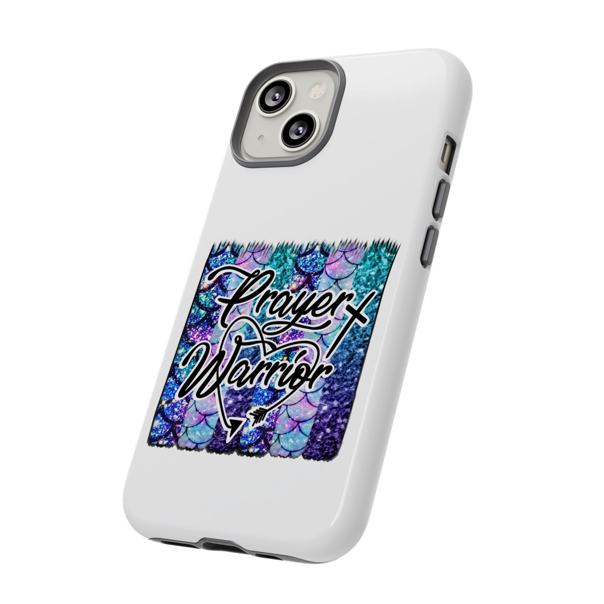 Prayer Warrior Phone Case — Faith-Inspired Tough Protective Cover