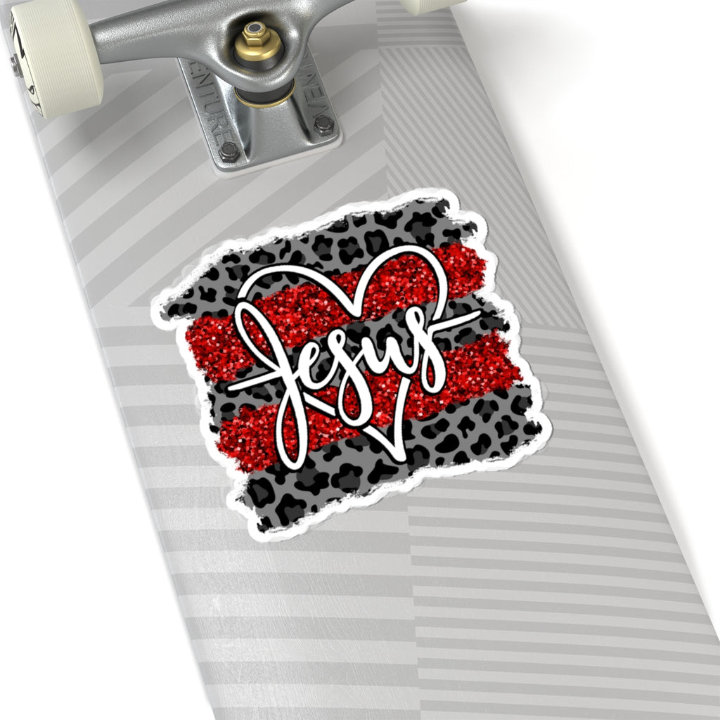 Jesus Kiss-Cut Decal