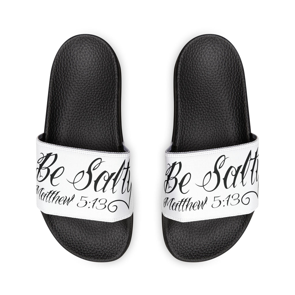 Be Salty Bible Verse Women's Removable-Strap Sandals