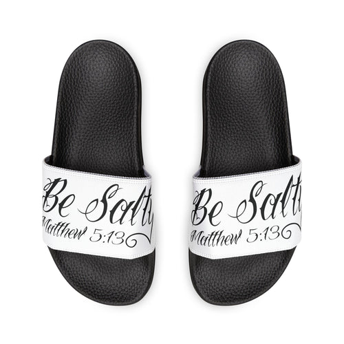 Be Salty Bible Verse Women's Removable-Strap Sandals