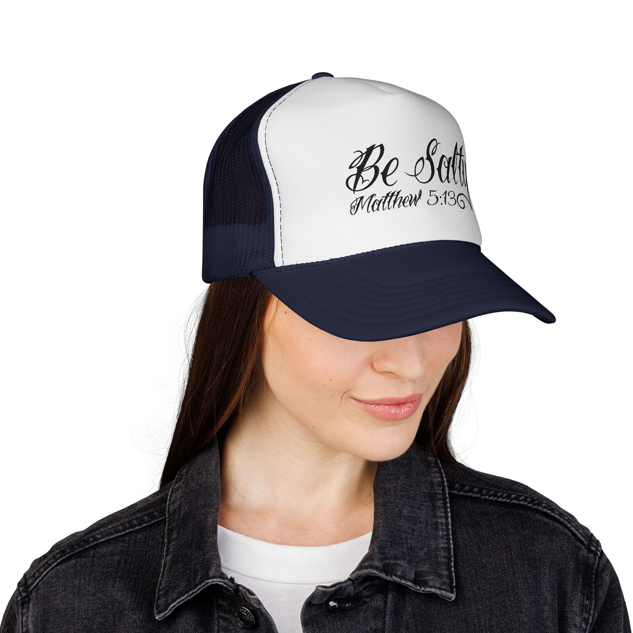 Trucker Cap — "Be Salty" Matthew 5:13 Beach Christian Hat