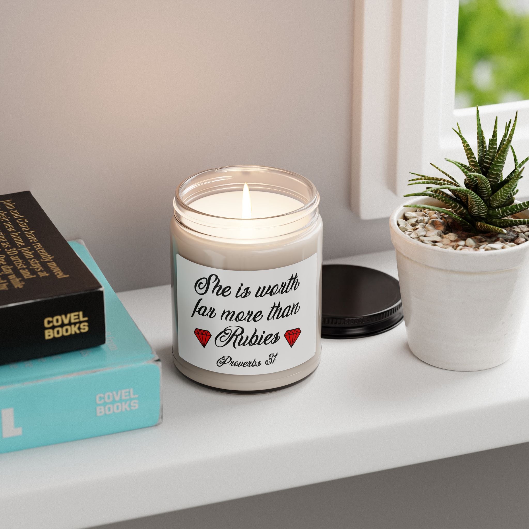 Proverbs 31 Woman Scented Soy Candle, 9oz