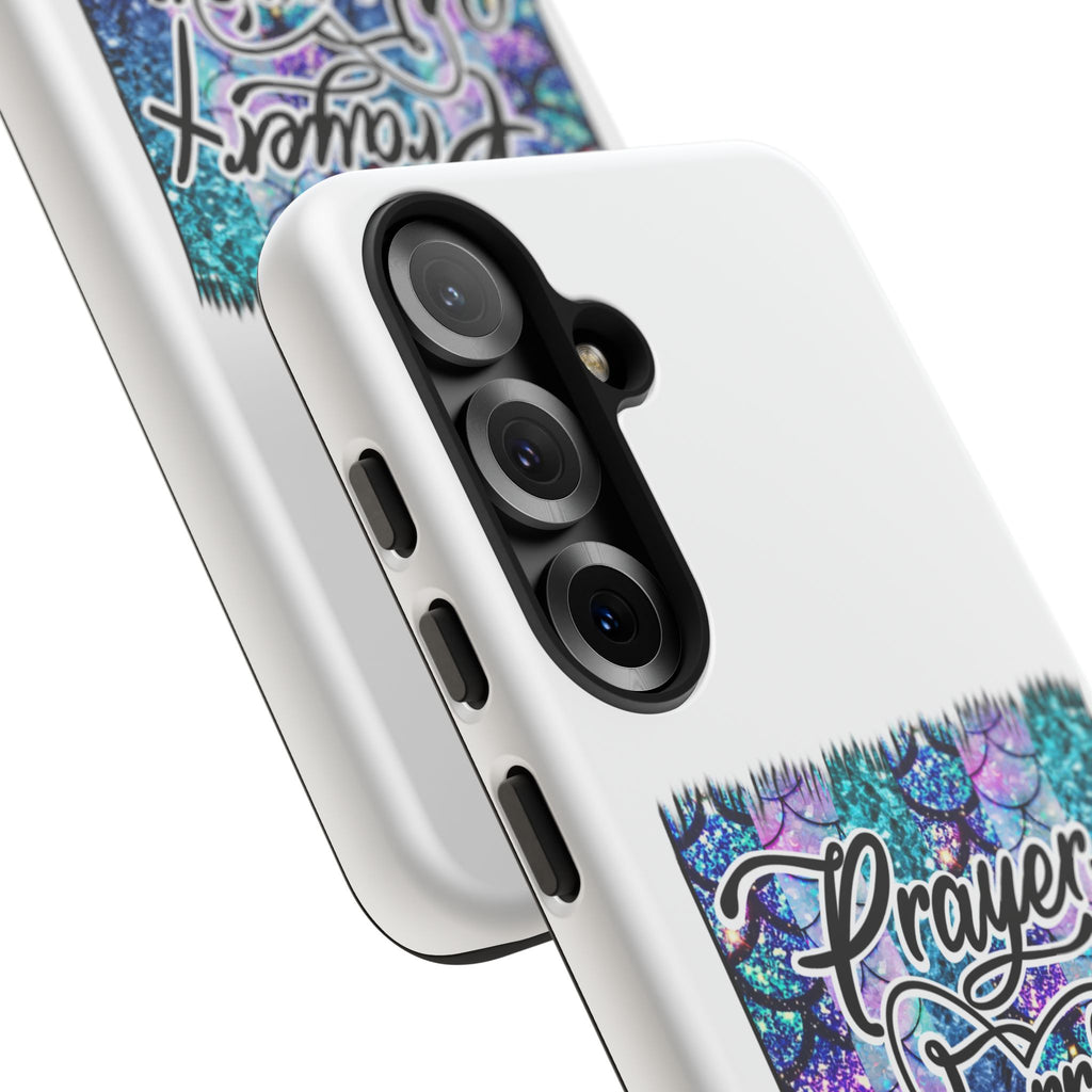 Prayer Warrior Phone Case — Faith-Inspired Tough Protective Cover