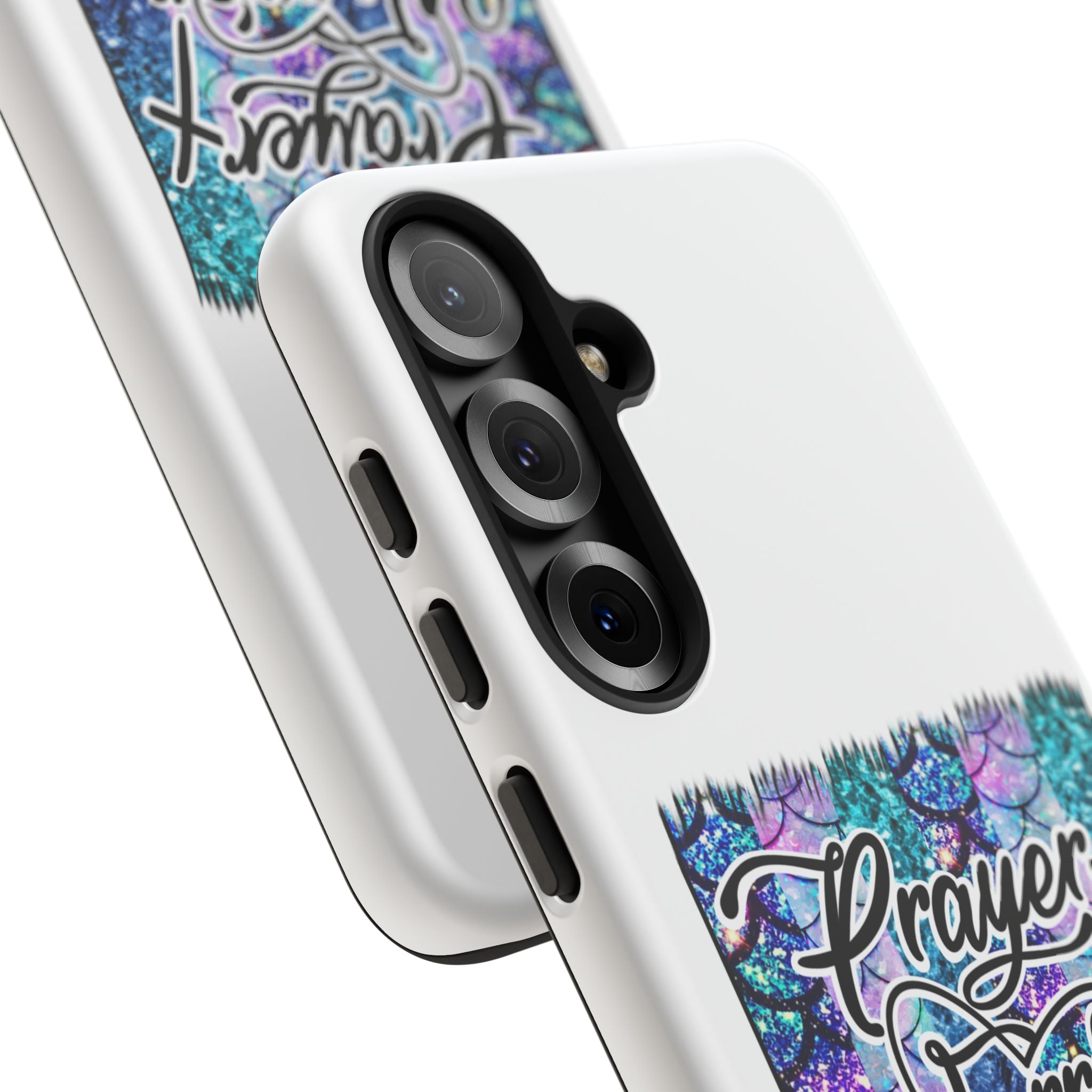 Prayer Warrior Phone Case — Faith-Inspired Tough Protective Cover