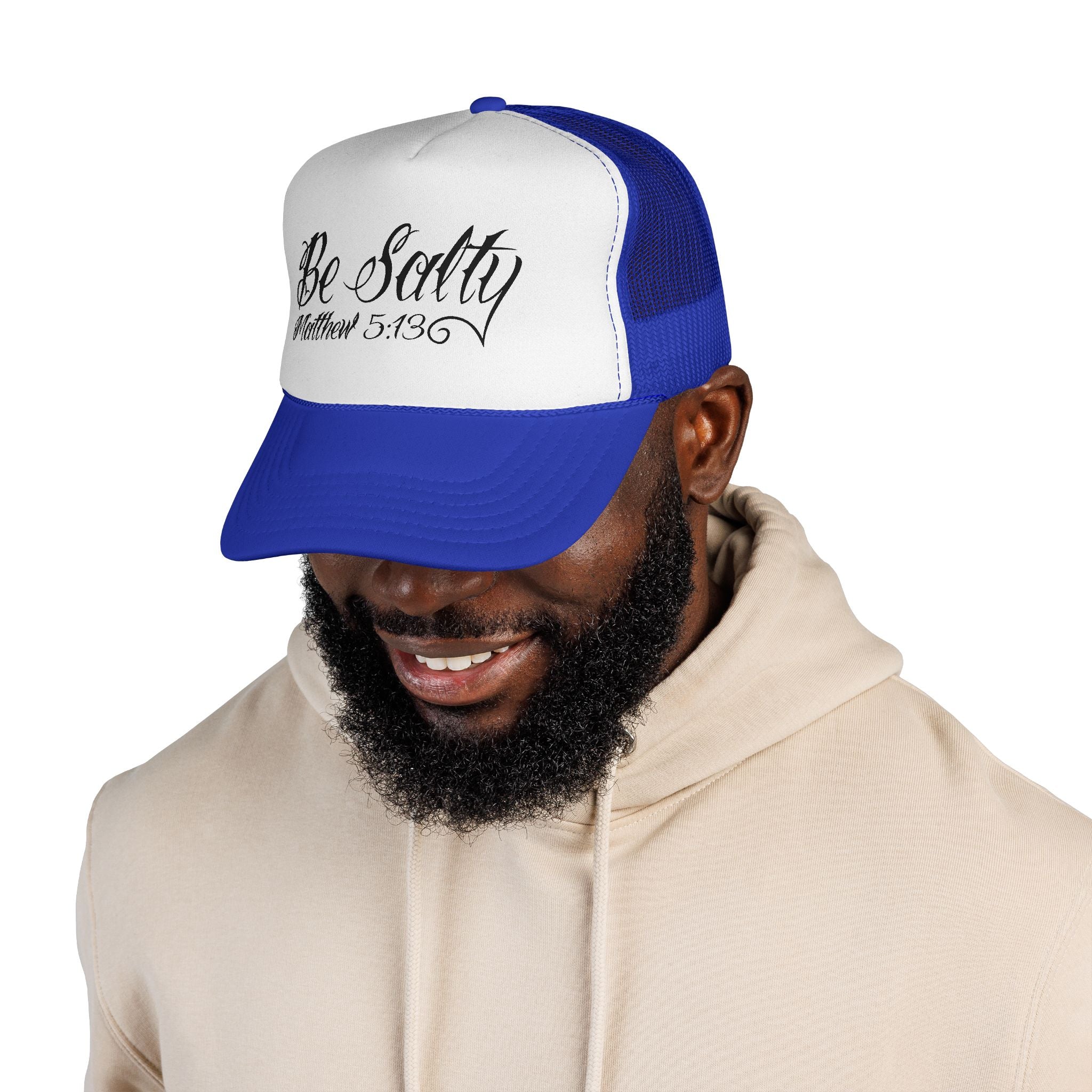 Trucker Cap — "Be Salty" Matthew 5:13 Beach Christian Hat