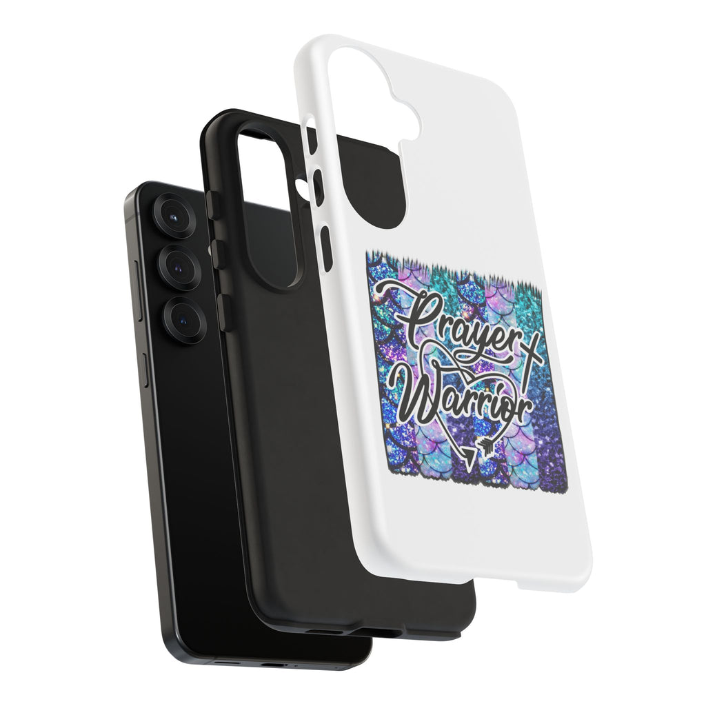 Prayer Warrior Phone Case — Faith-Inspired Tough Protective Cover