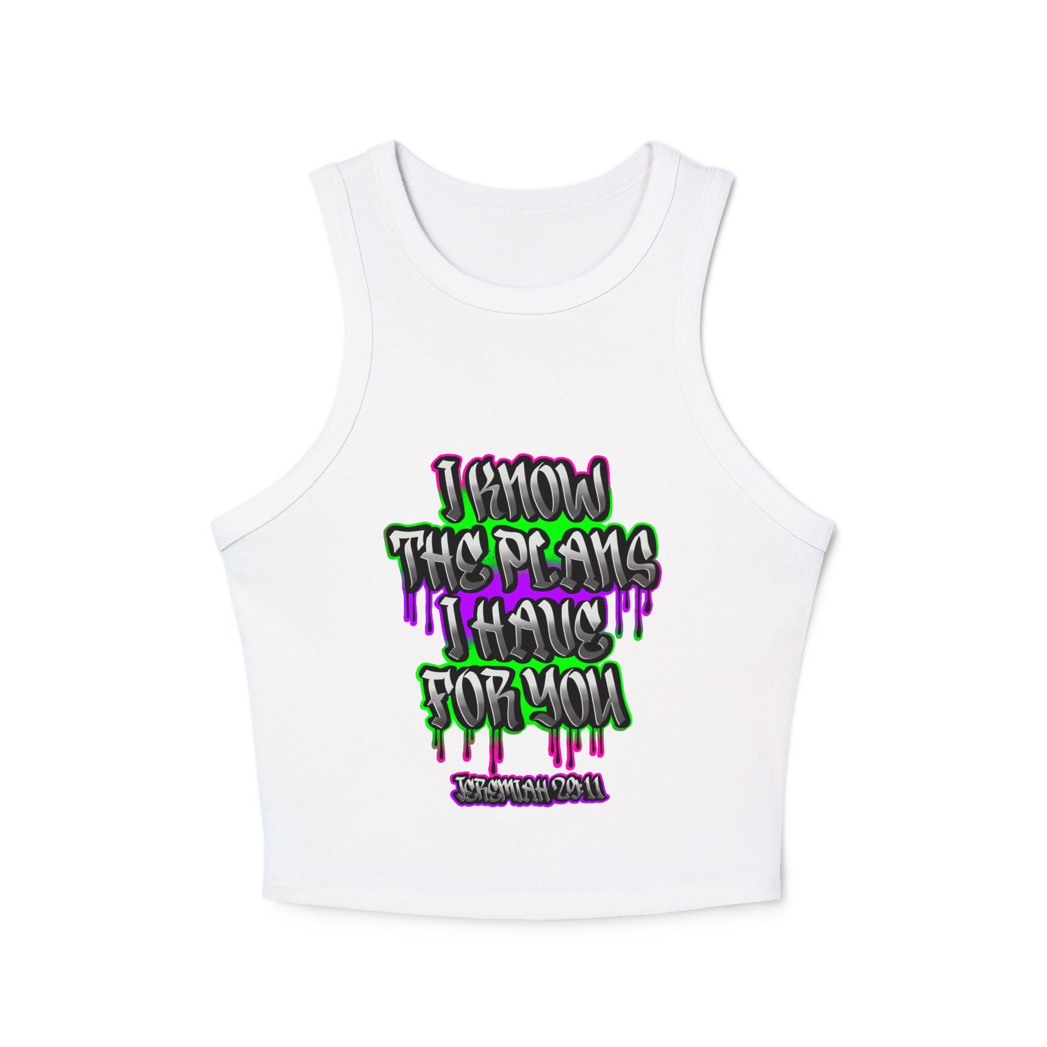 Women's Micro Rib Racer Tank Top