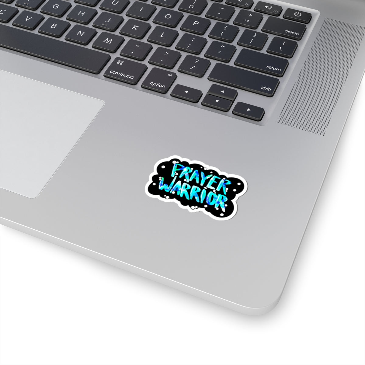 Prayer Warrior Sticker — Faith-Inspired Kiss-Cut Decal