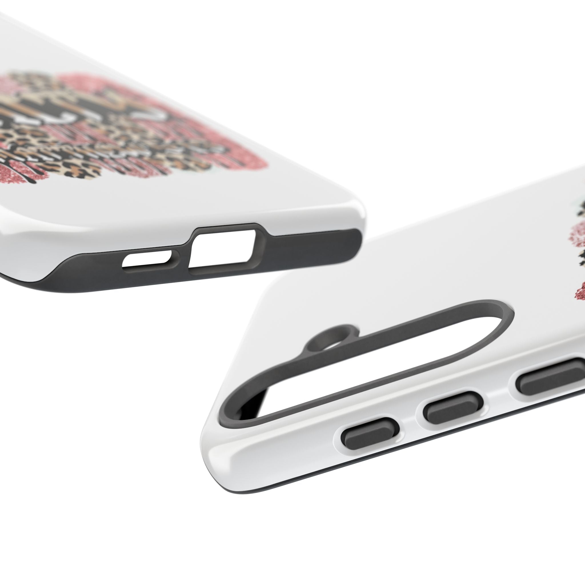 Salty Matthew 5:13 Scripture Leopard Pink Glitter Tough Case — Matthew 5:13 Scripture Phone Cover