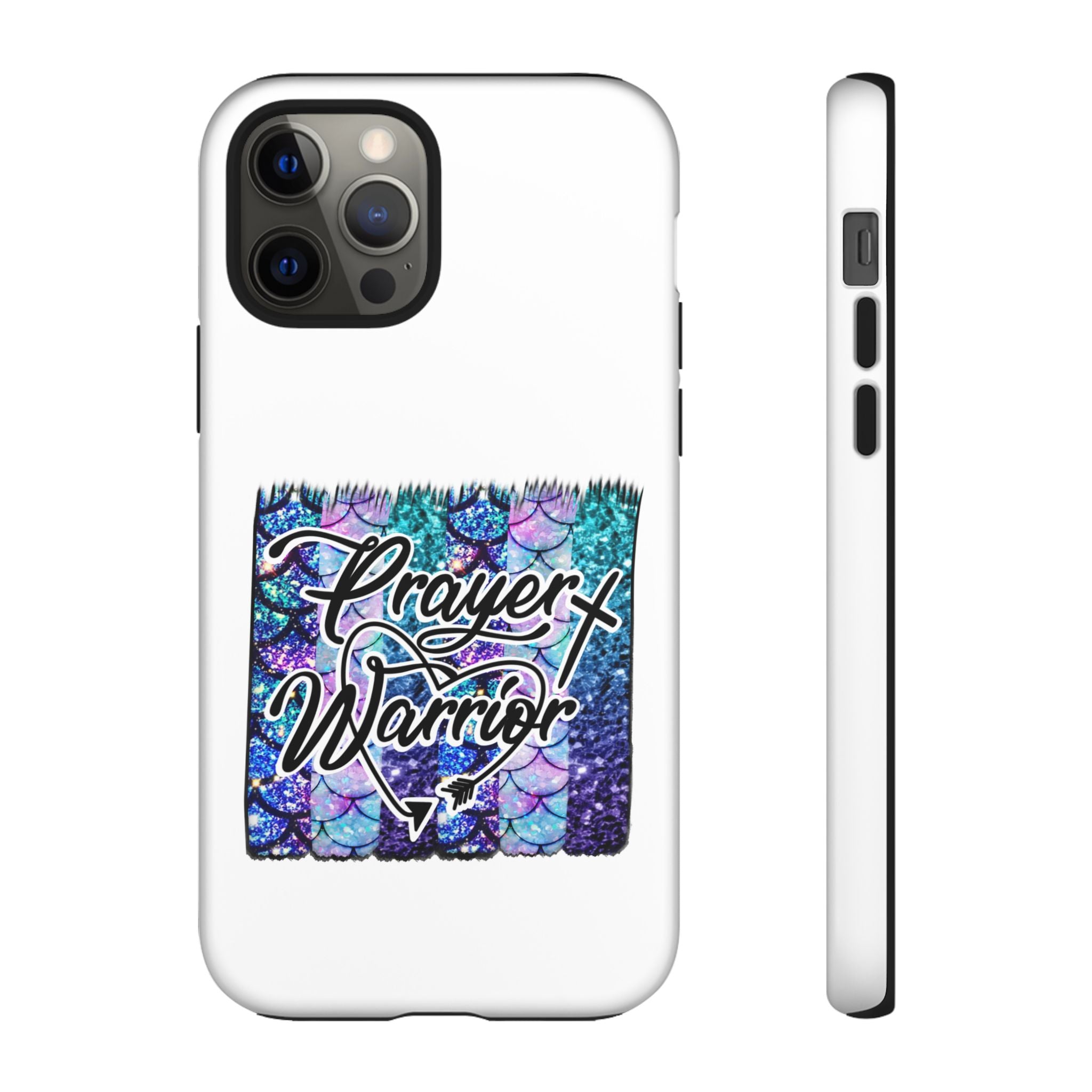 Prayer Warrior Phone Case — Faith-Inspired Tough Protective Cover
