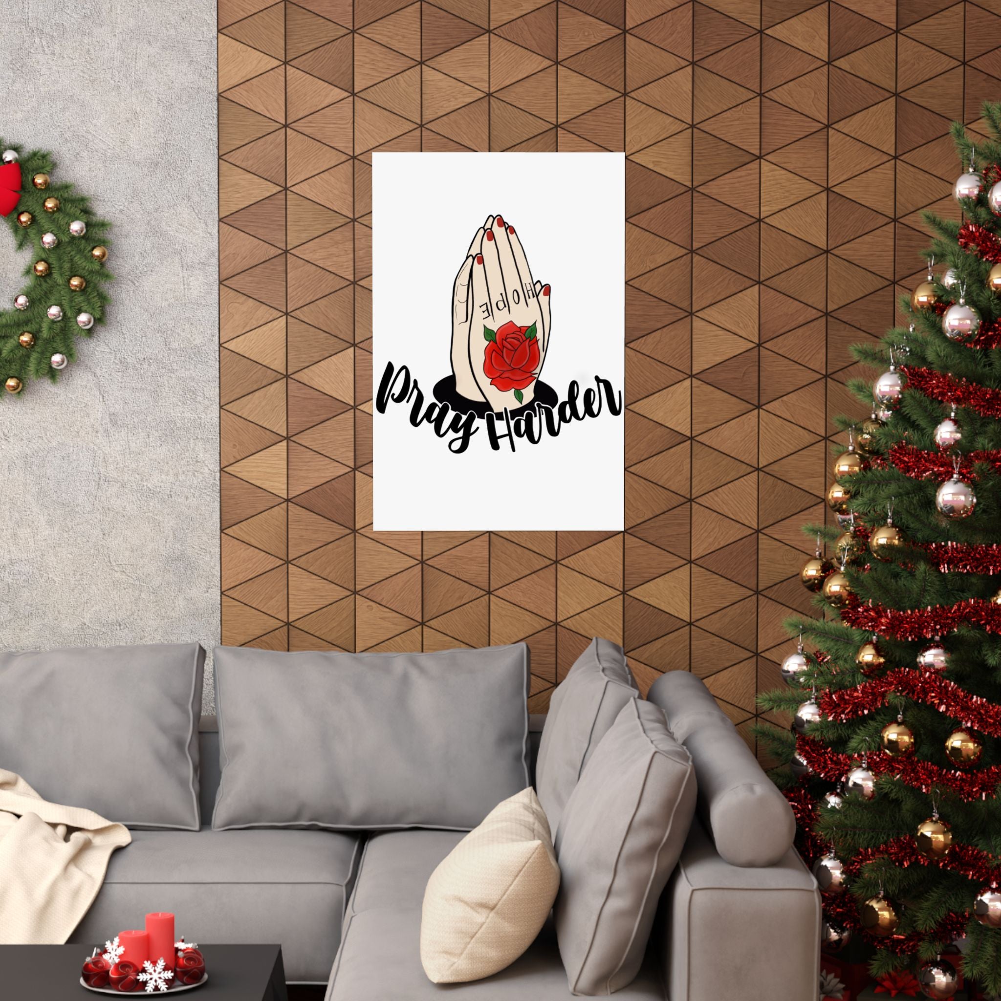 Prayer Hands Poster