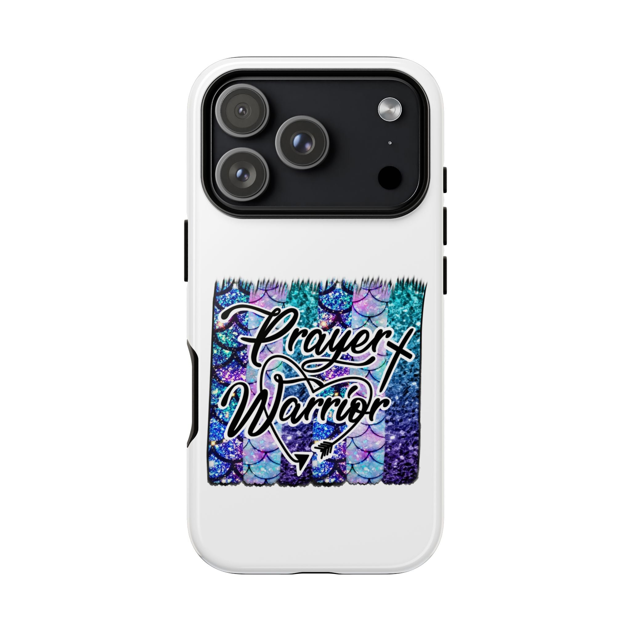 Prayer Warrior Phone Case — Faith-Inspired Tough Protective Cover