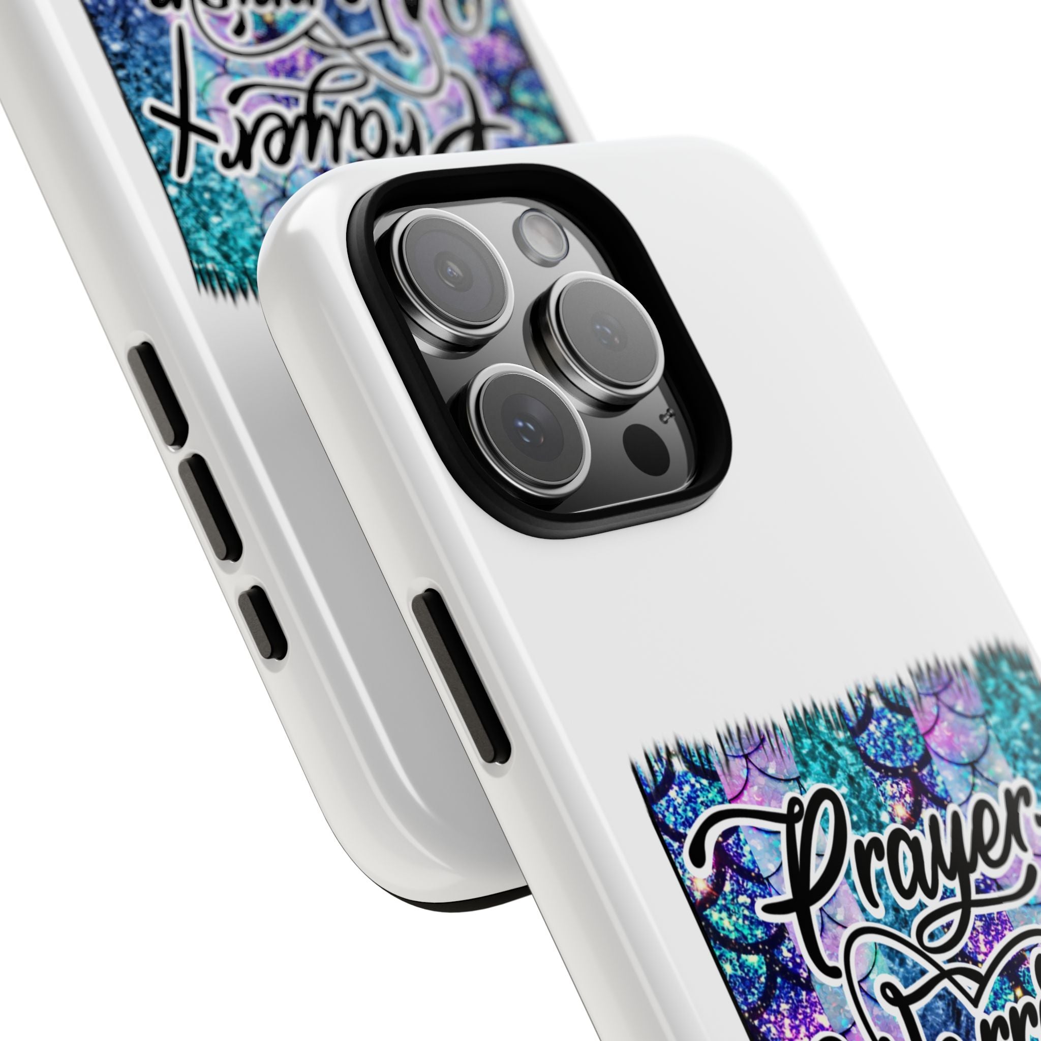 Prayer Warrior Phone Case — Faith-Inspired Tough Protective Cover