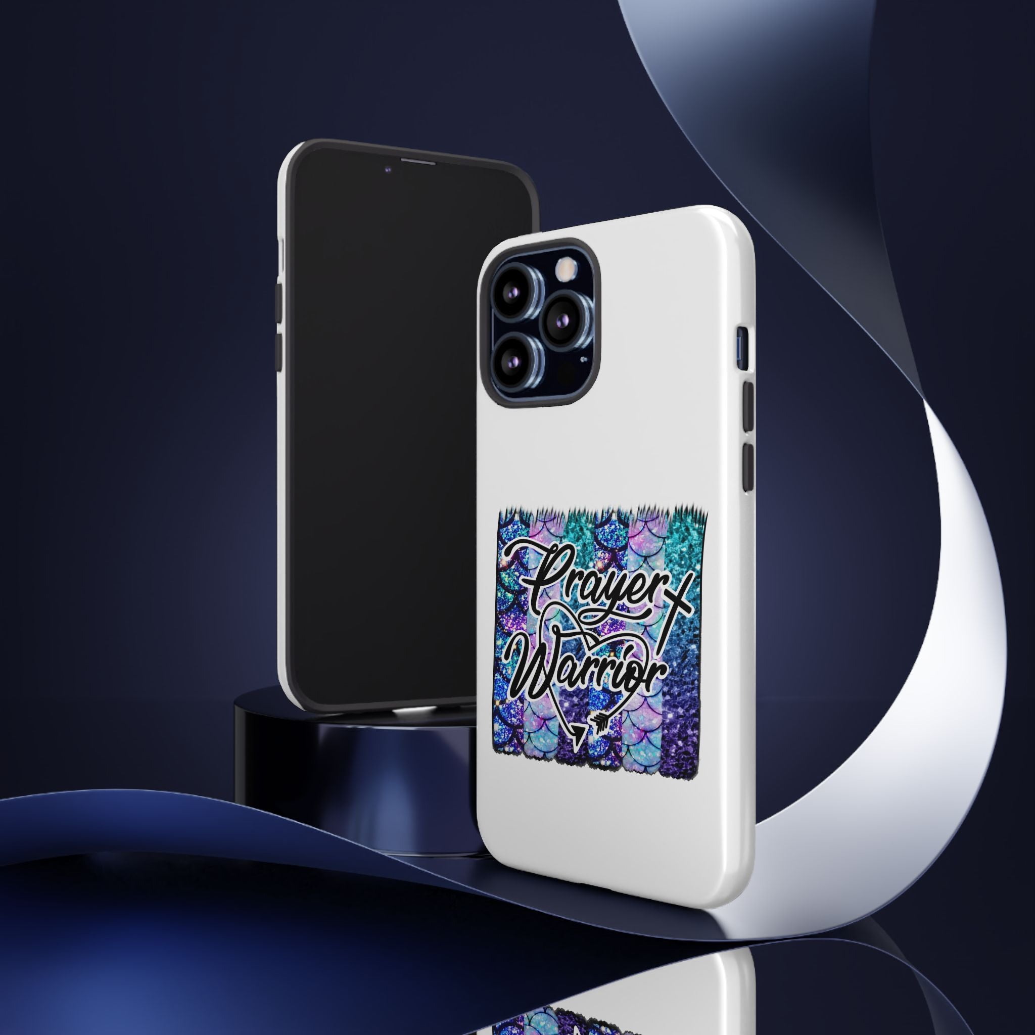 Prayer Warrior Phone Case — Faith-Inspired Tough Protective Cover