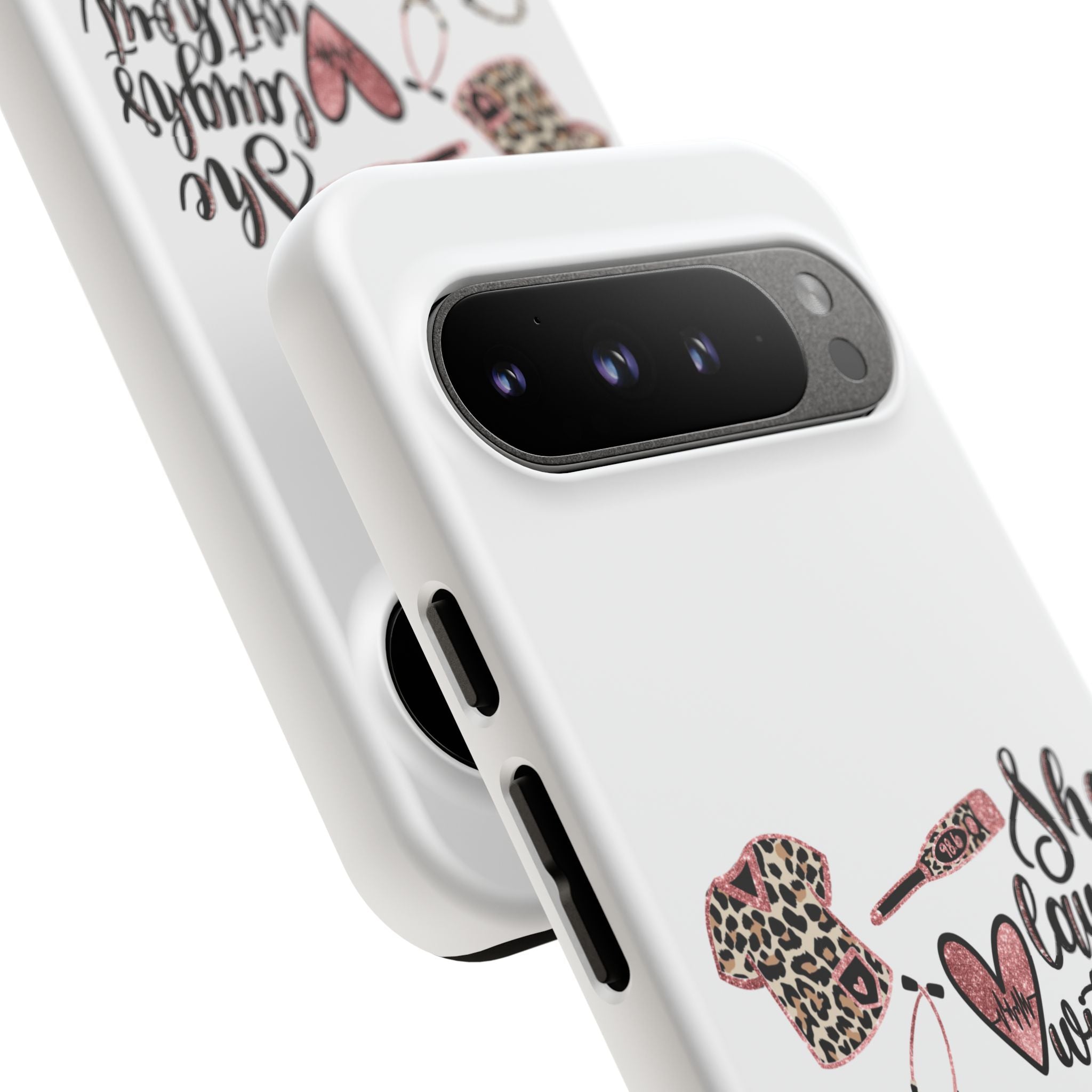 'She Laughs Without Fear' Proverbs 31 Scripture Nurse Tough Phone Case