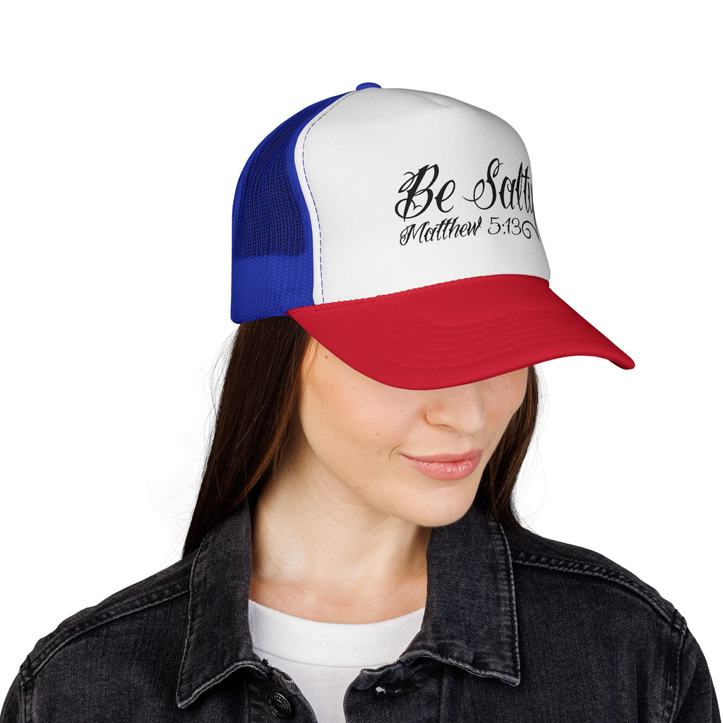 Trucker Cap — "Be Salty" Matthew 5:13 Beach Christian Hat