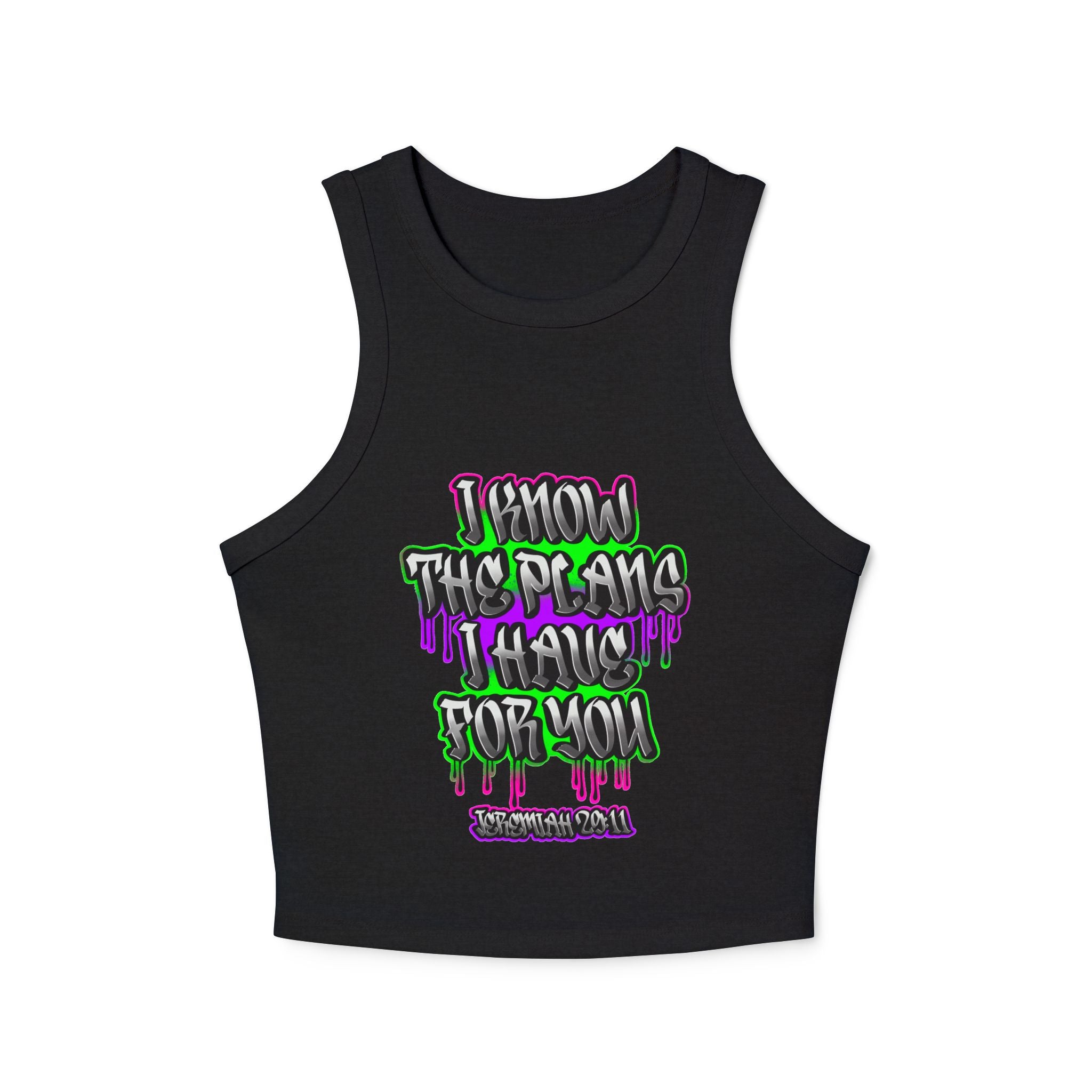 Women's Micro Rib Racer Tank Top