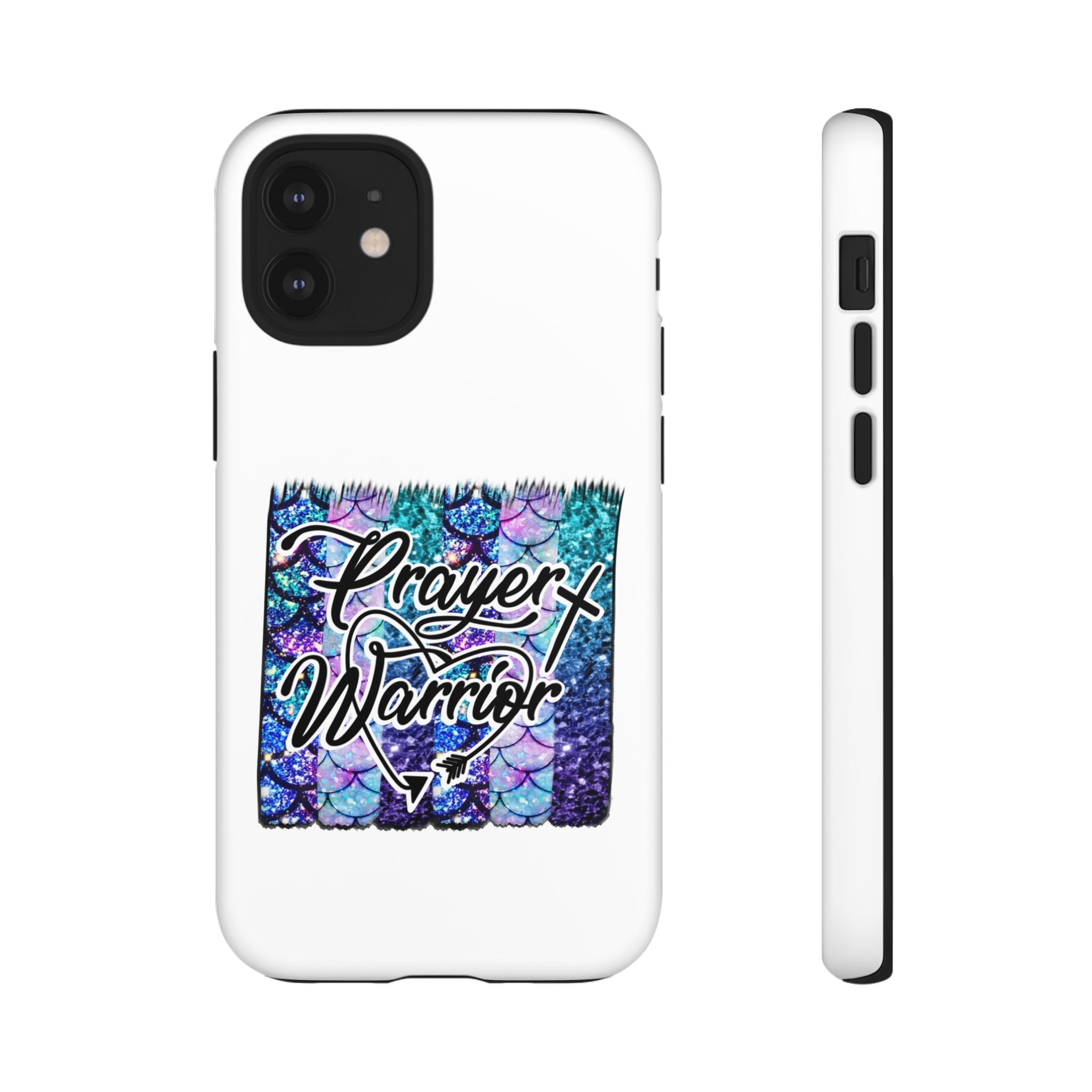 Prayer Warrior Phone Case — Faith-Inspired Tough Protective Cover