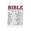 Bible Verse Emergency Number Poster