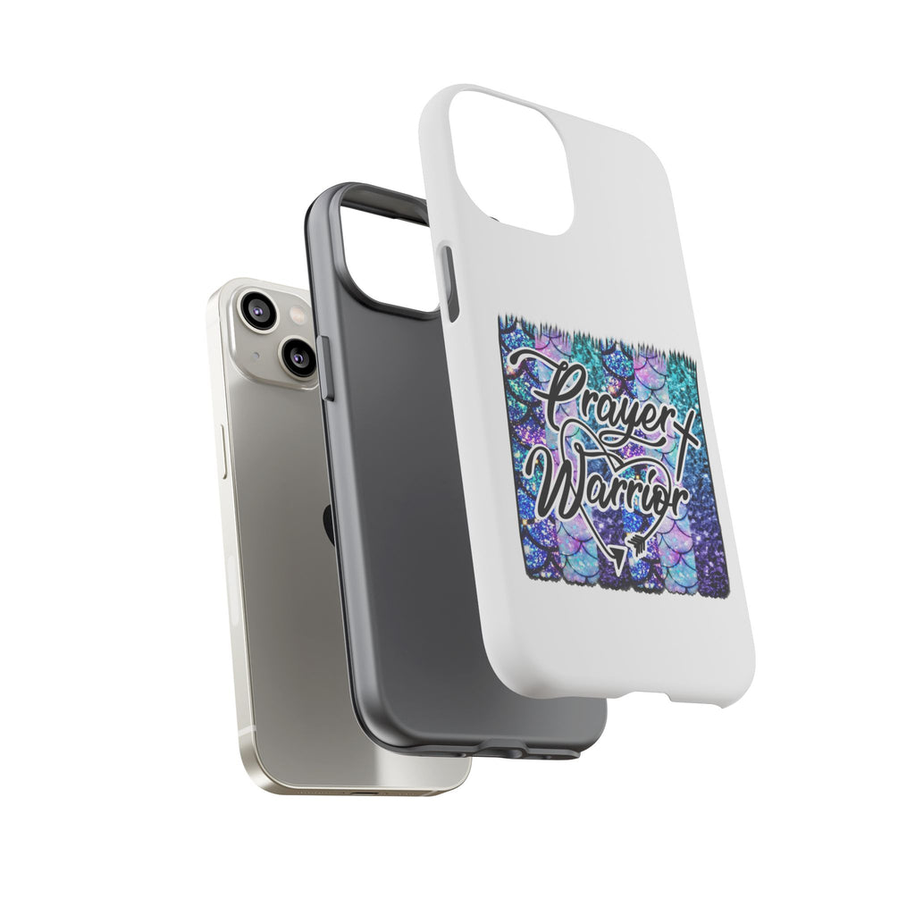 Prayer Warrior Phone Case — Faith-Inspired Tough Protective Cover