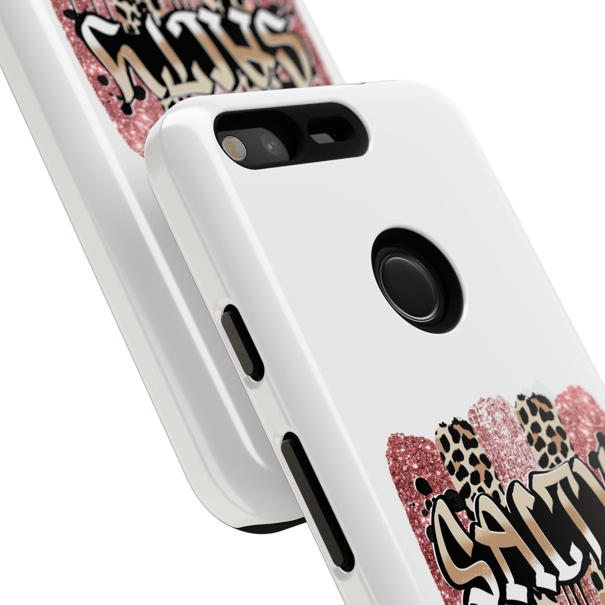 Salty Matthew 5:13 Scripture Leopard Pink Glitter Tough Case — Matthew 5:13 Scripture Phone Cover