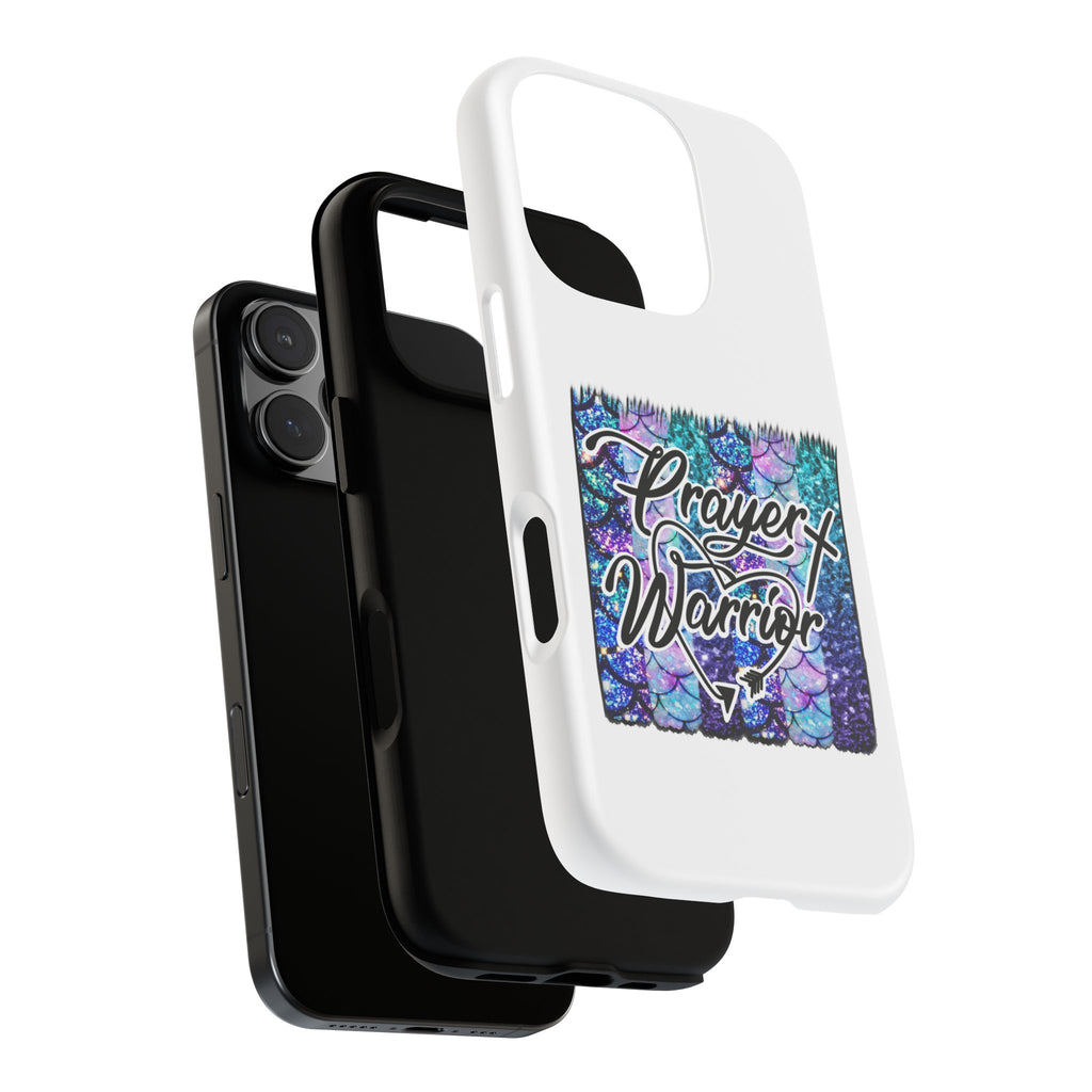 Prayer Warrior Phone Case — Faith-Inspired Tough Protective Cover