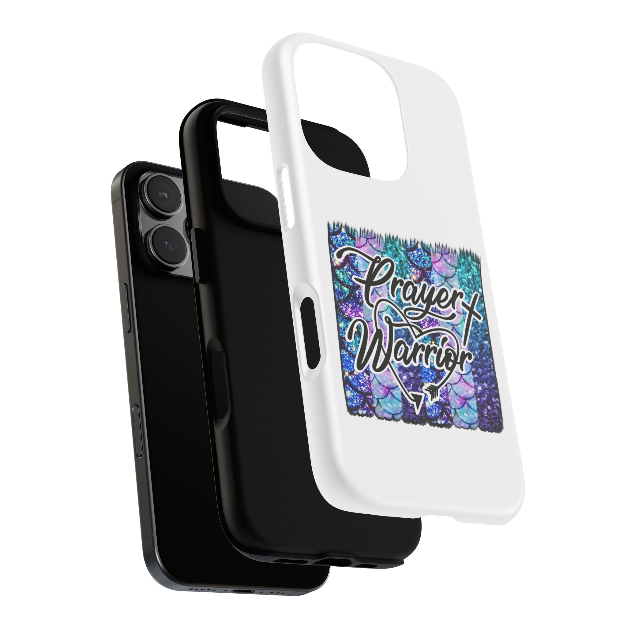 Prayer Warrior Phone Case — Faith-Inspired Tough Protective Cover
