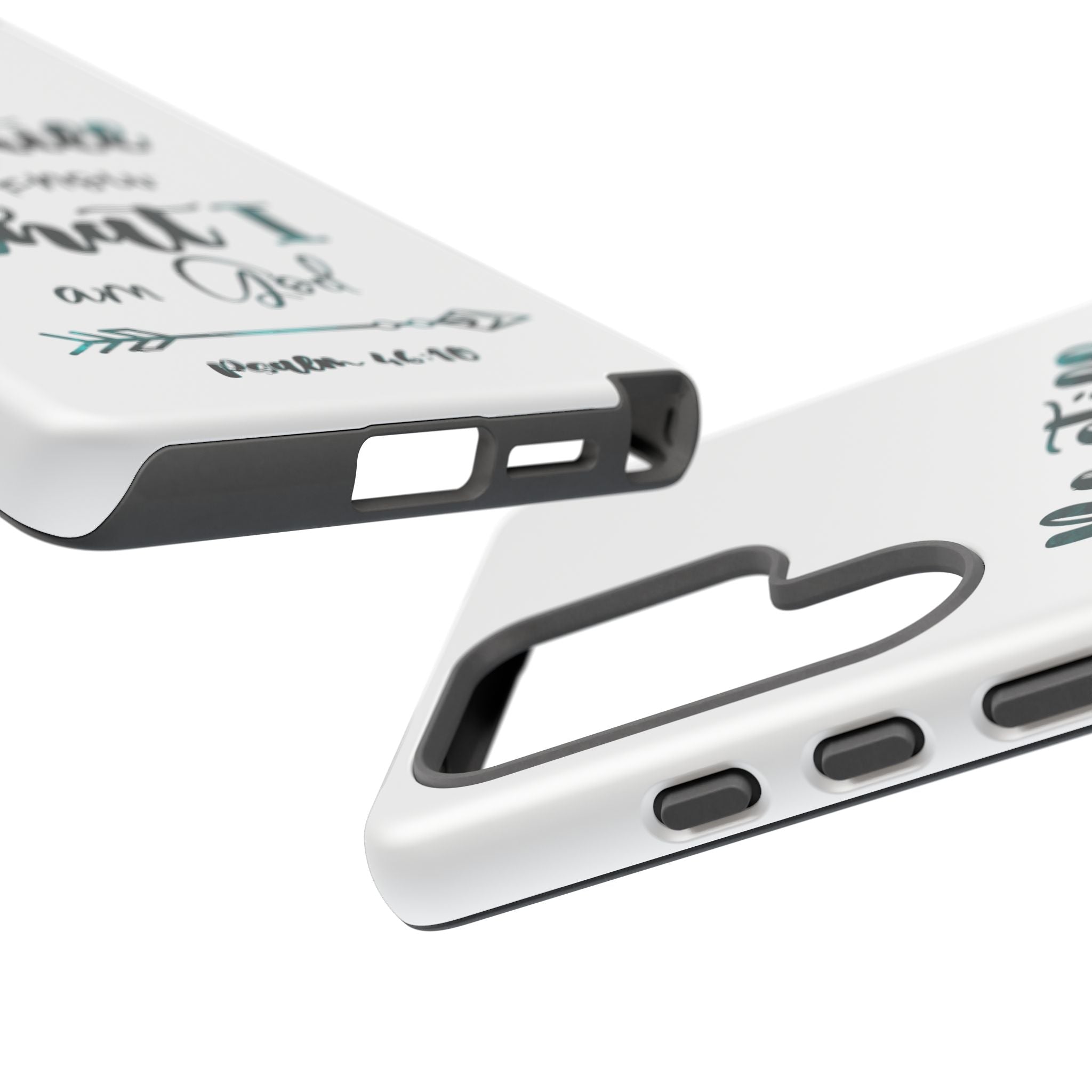 Christian Phone Case - "Be Still & Know That I Am God" Psalm 46:10 Protective Tough Case