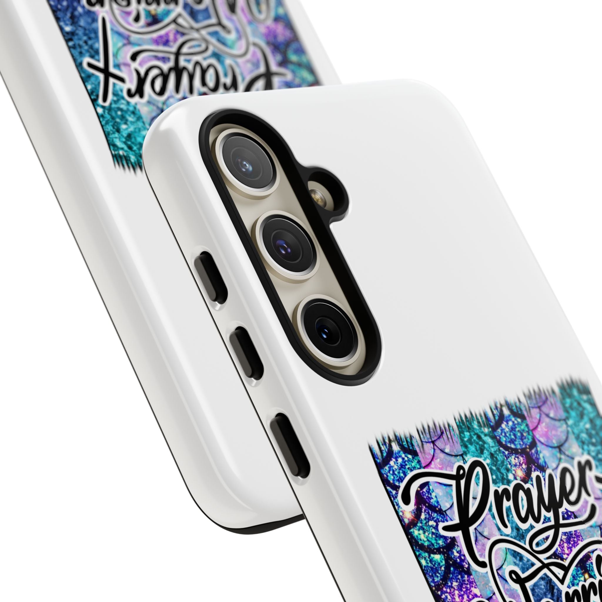 Prayer Warrior Phone Case — Faith-Inspired Tough Protective Cover