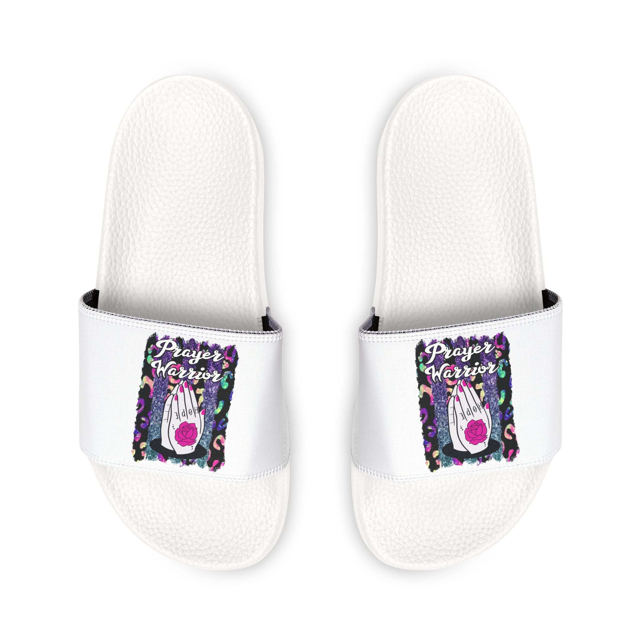 Praying Hands Prayer Warrior Women's Removable-Strap Sandals