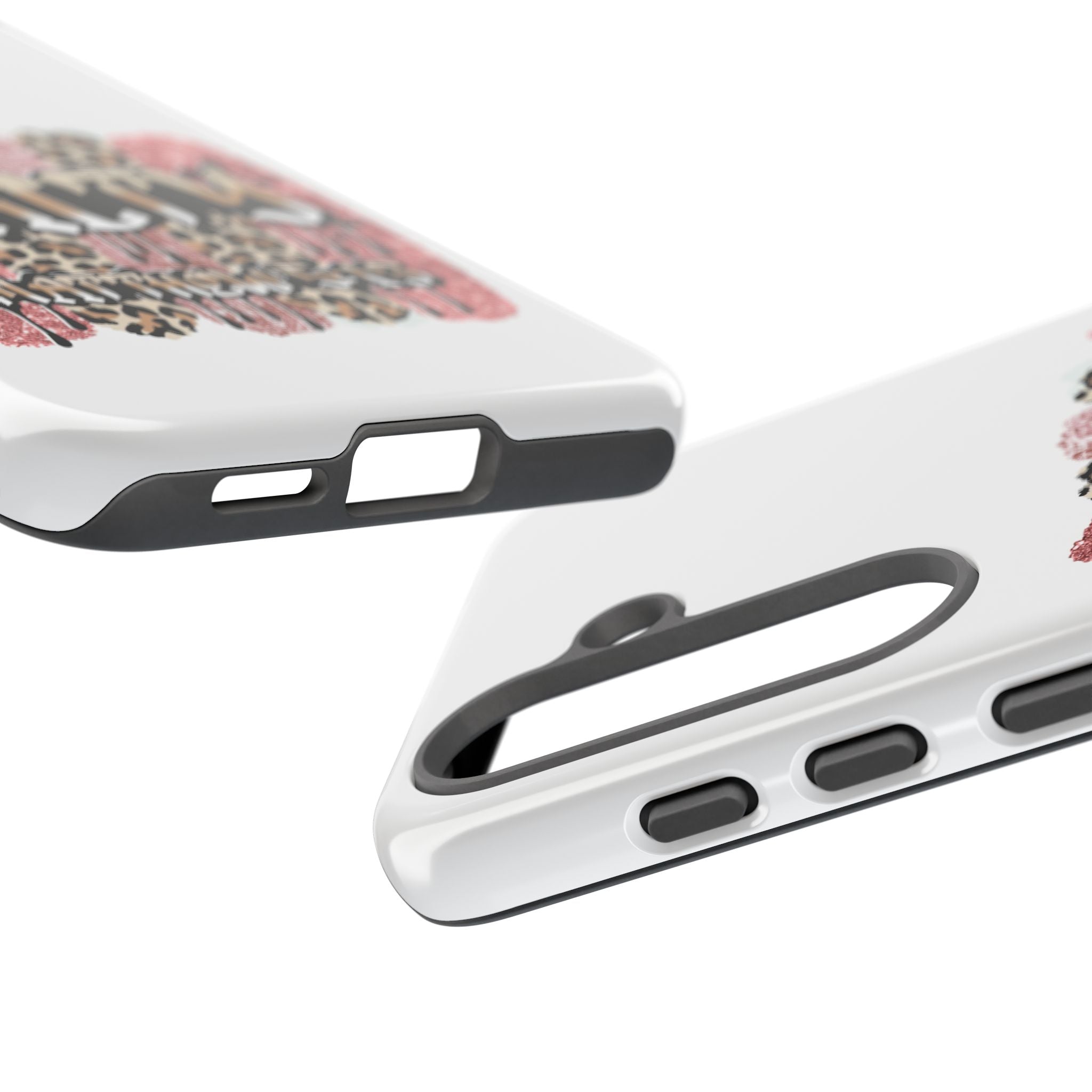 Salty Matthew 5:13 Scripture Leopard Pink Glitter Tough Case — Matthew 5:13 Scripture Phone Cover