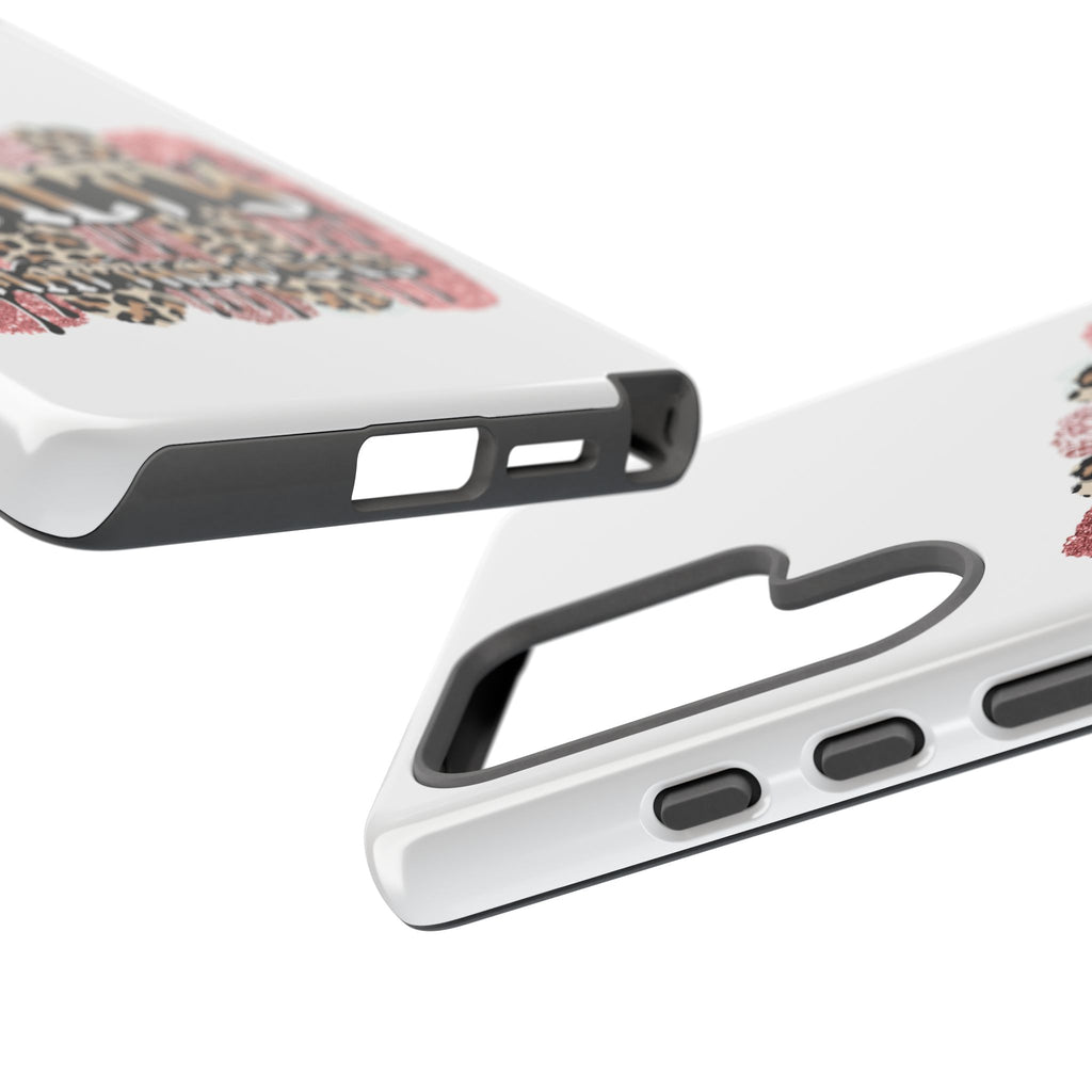 Salty Matthew 5:13 Scripture Leopard Pink Glitter Tough Case — Matthew 5:13 Scripture Phone Cover