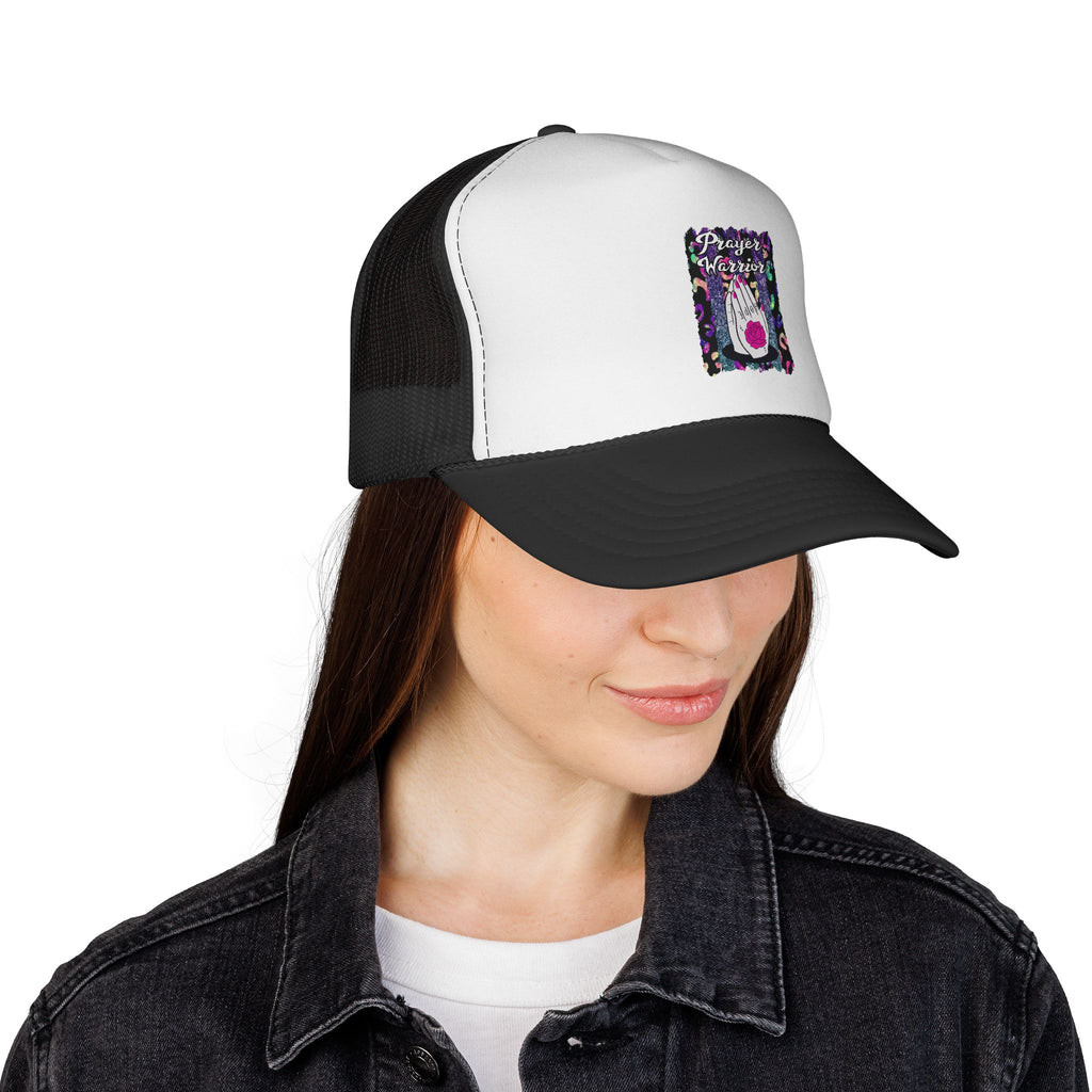 Prayer Hands Prayer Warrior Trucker Caps