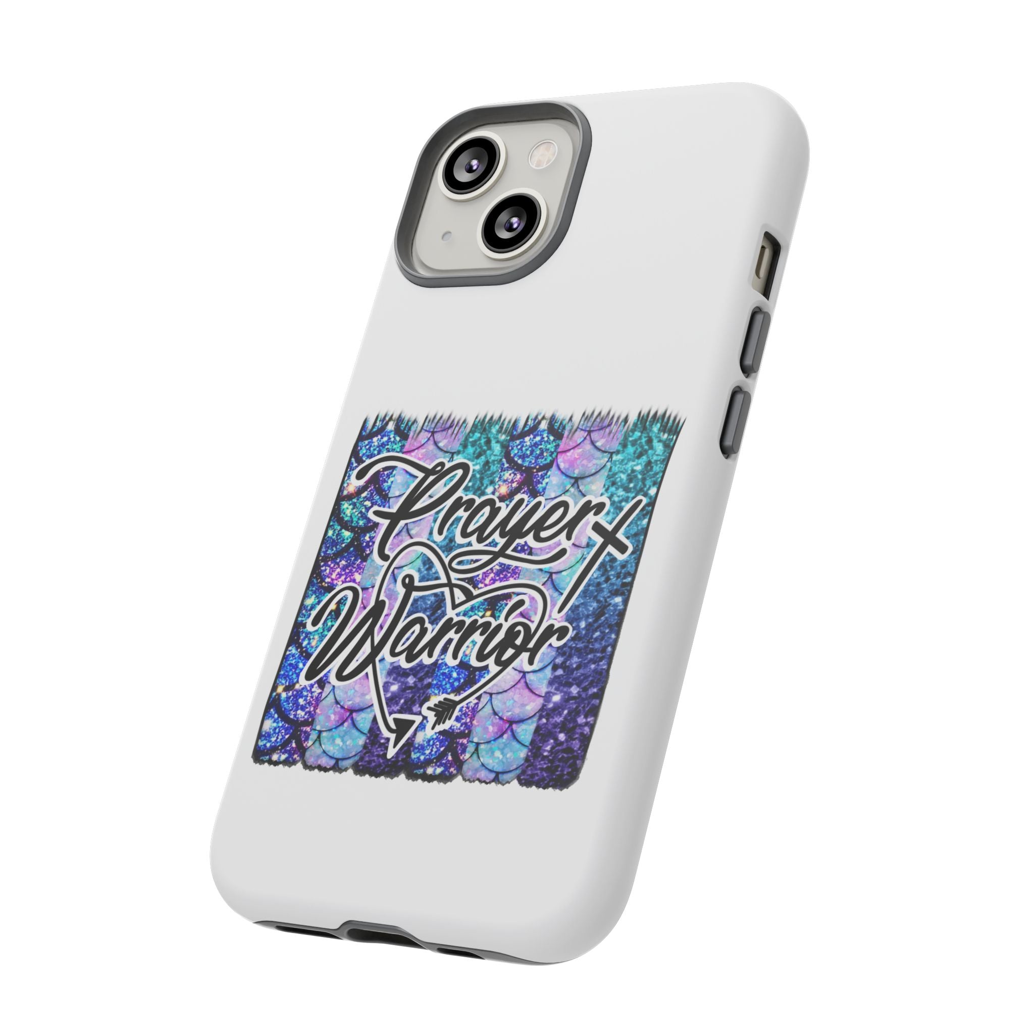 Prayer Warrior Phone Case — Faith-Inspired Tough Protective Cover