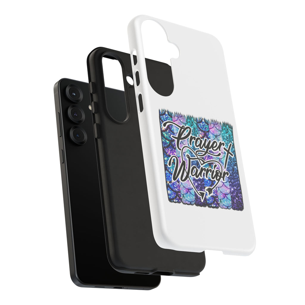 Prayer Warrior Phone Case — Faith-Inspired Tough Protective Cover