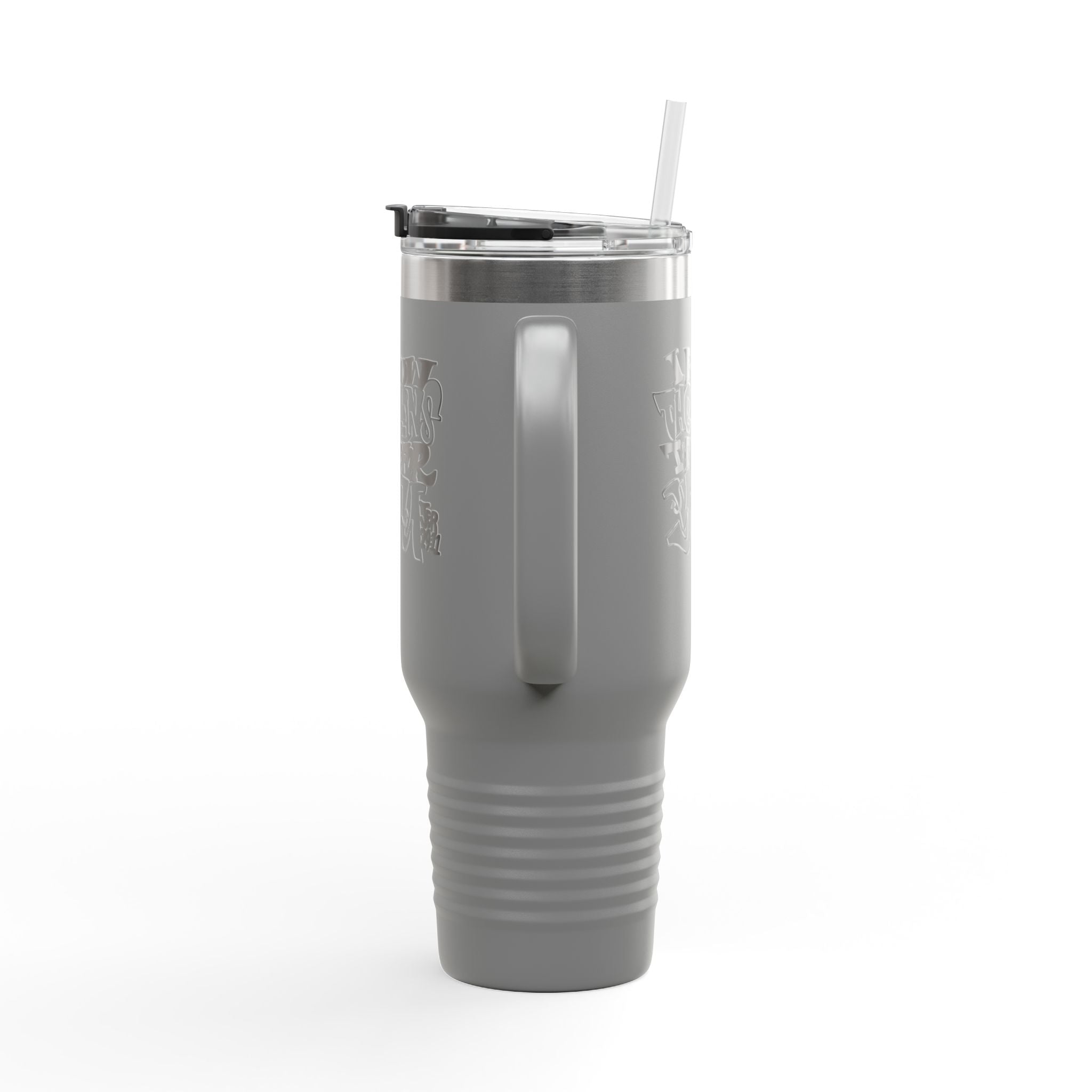 40oz Insulated Travel Mug – "I Know the Plans I Have for You" Jeremiah 29:11 Tumbler