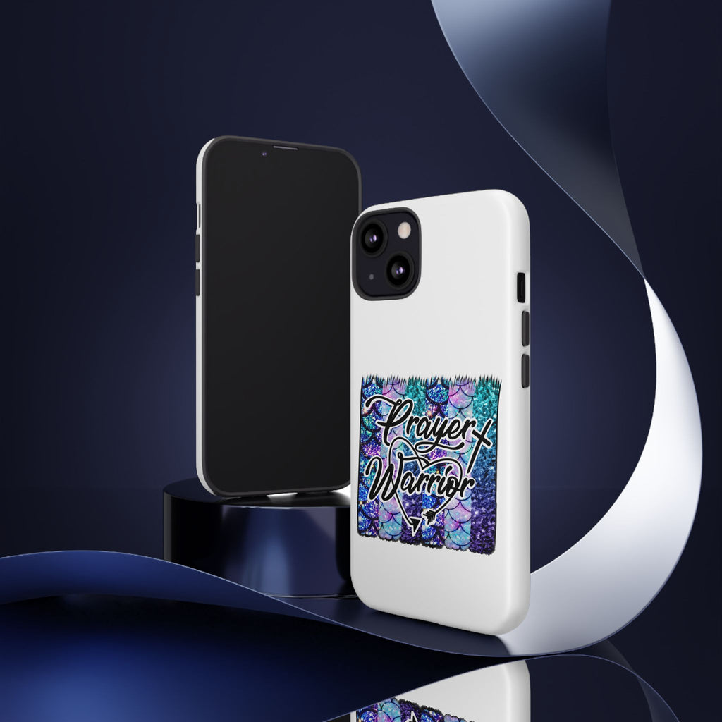 Prayer Warrior Phone Case — Faith-Inspired Tough Protective Cover