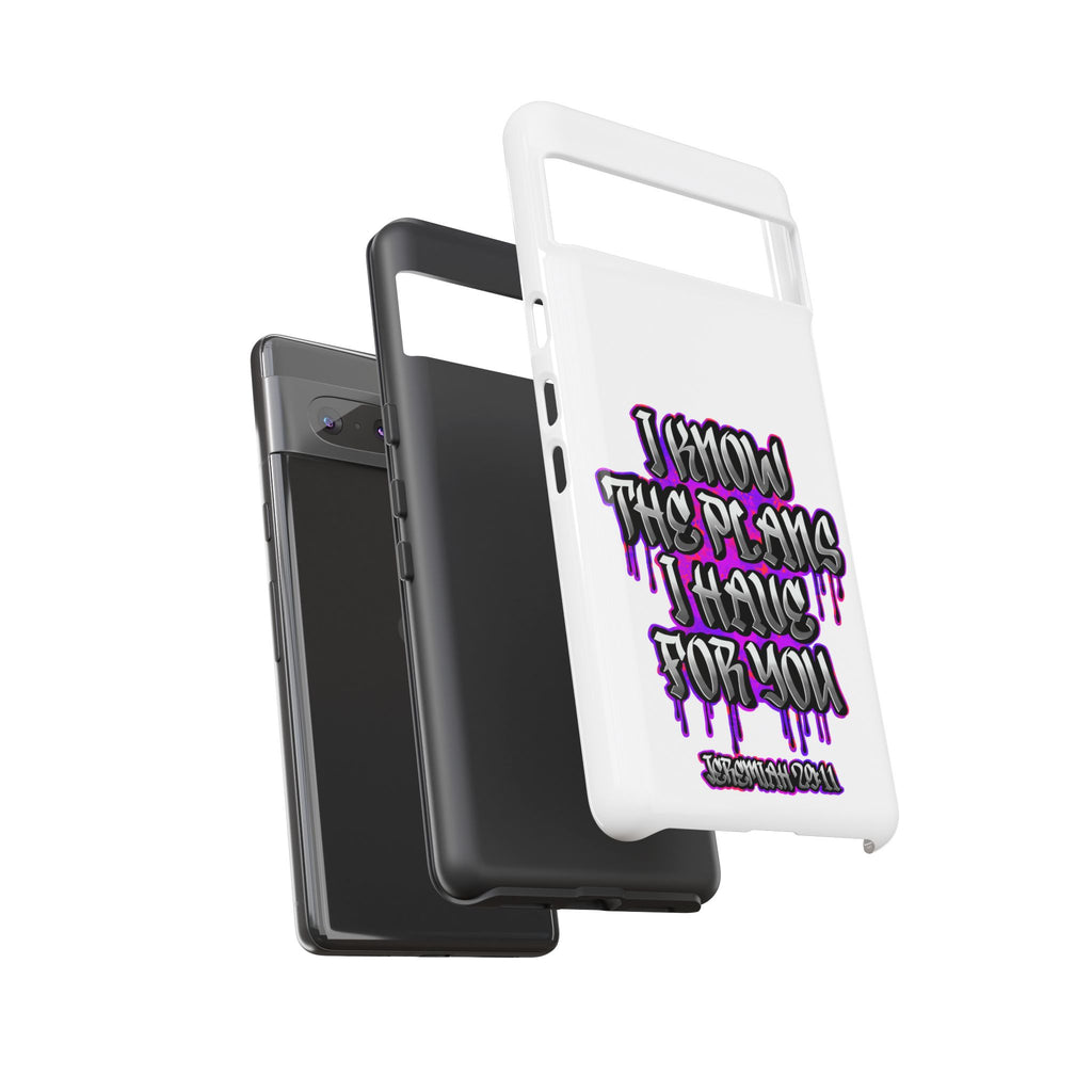 Jeremiah 29:11 Phone Case — "I Know The Plans I Have For You" Christian Bible Verse Protective Case
