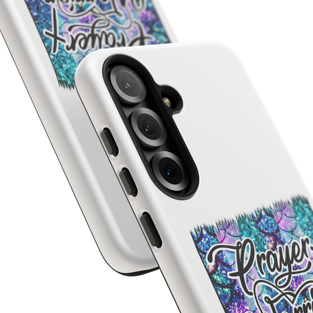 Prayer Warrior Phone Case — Faith-Inspired Tough Protective Cover